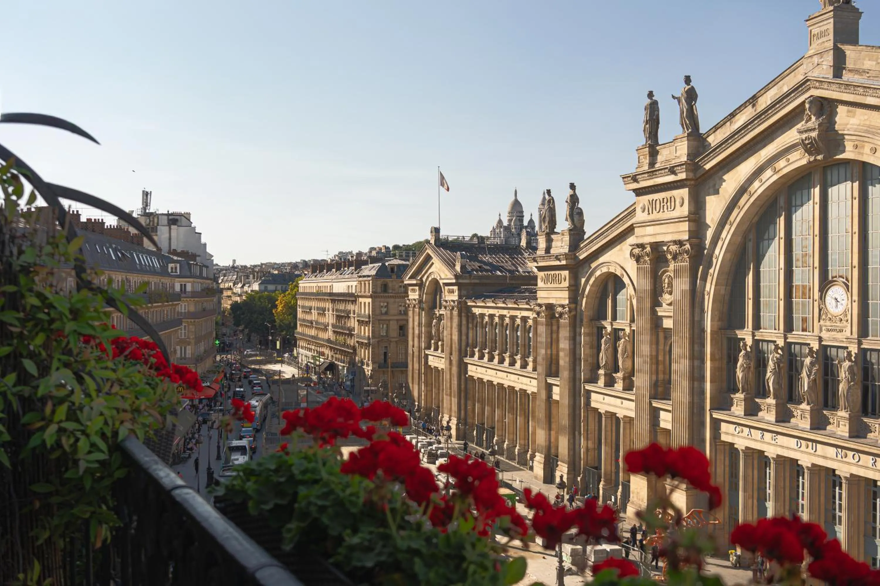 View (from property/room) in 25hours Hotel Terminus Nord
