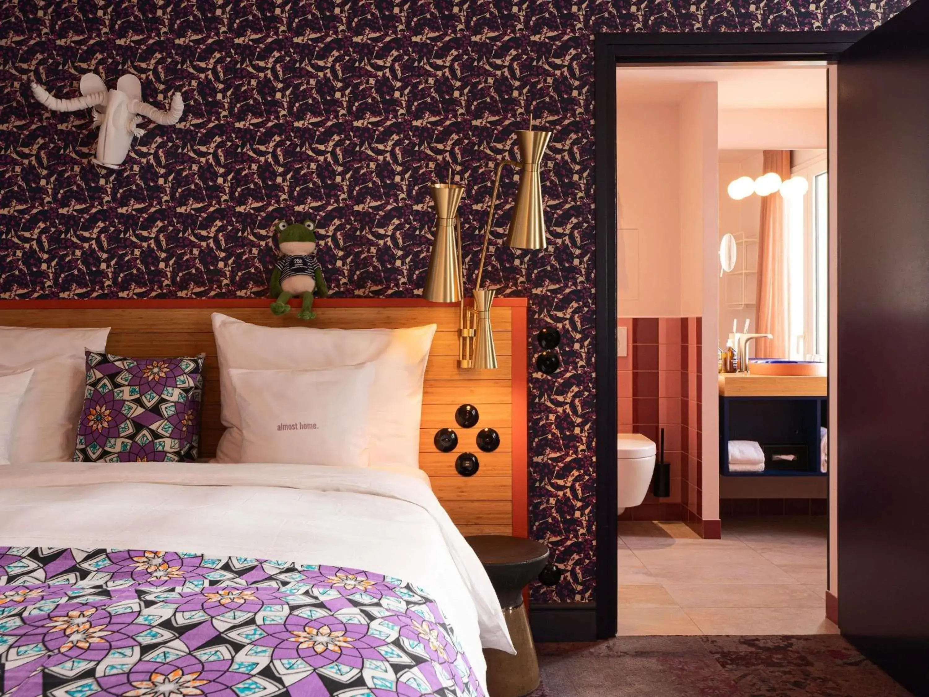 Bedroom, Bed in 25hours Hotel Terminus Nord Bedroom, Bed in 25hours Hotel Terminus Nord