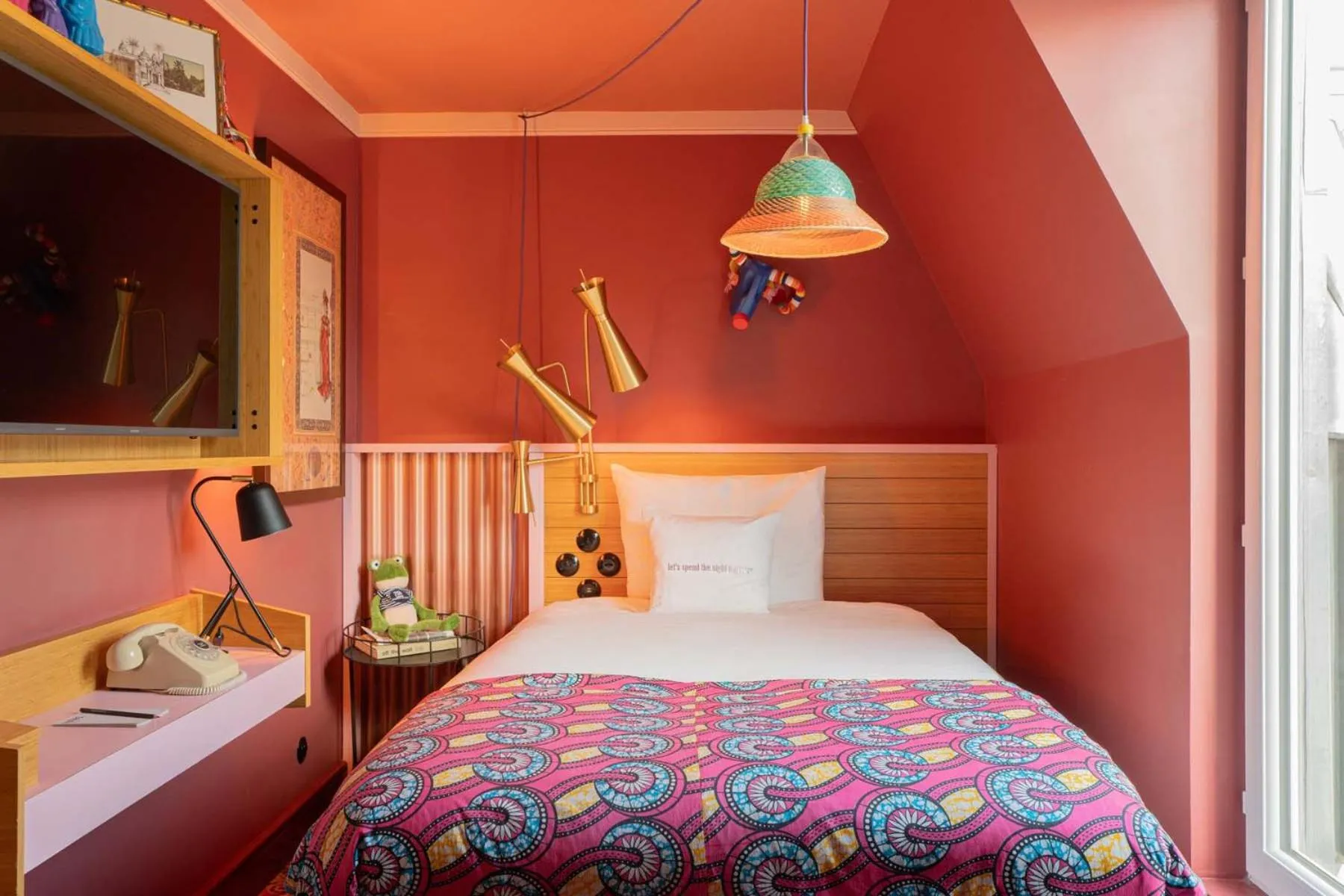 Bedroom, Bed in 25hours Hotel Terminus Nord