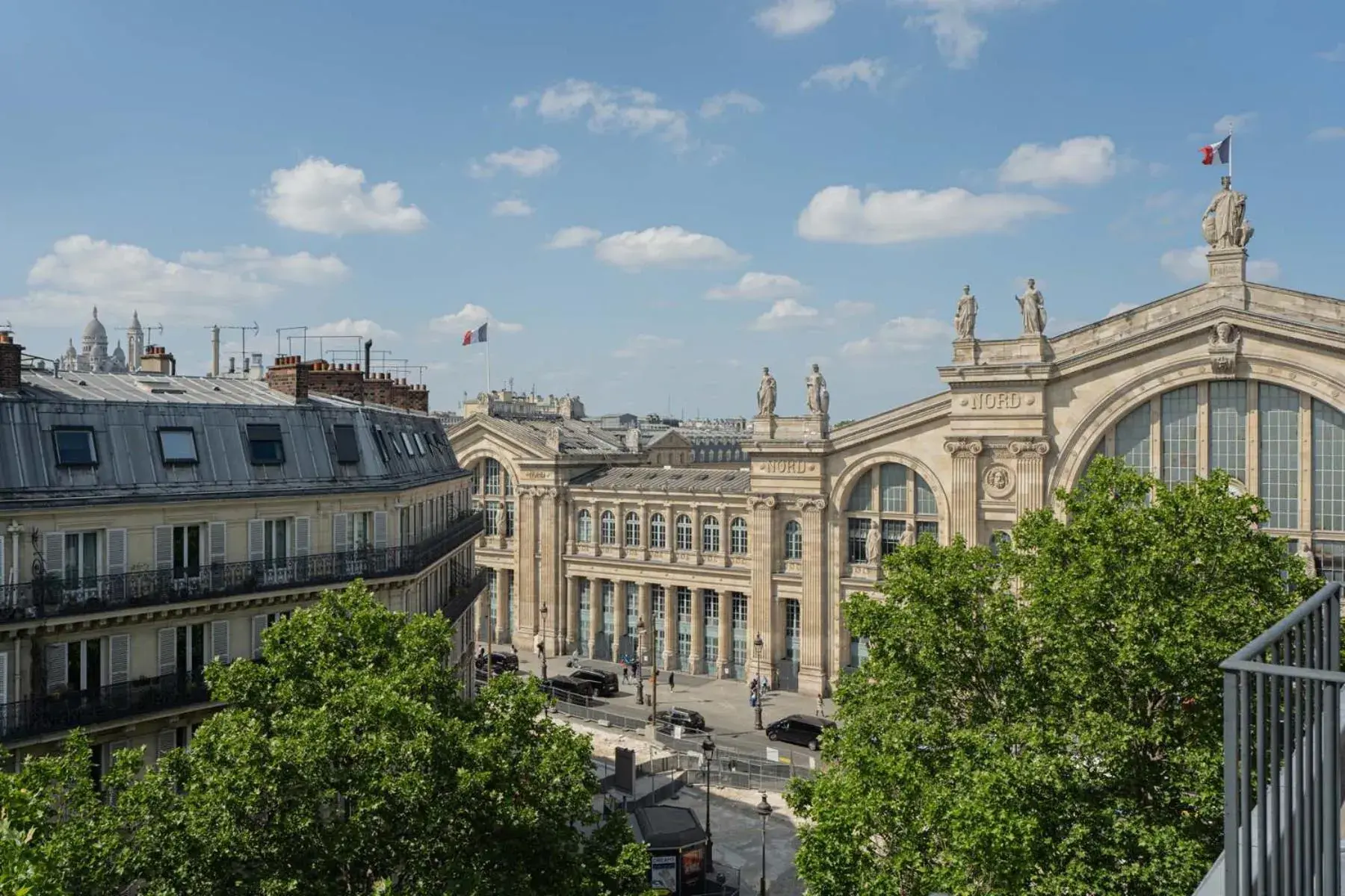 View (from property/room) in 25hours Hotel Terminus Nord View (from property/room) in 25hours Hotel Terminus Nord