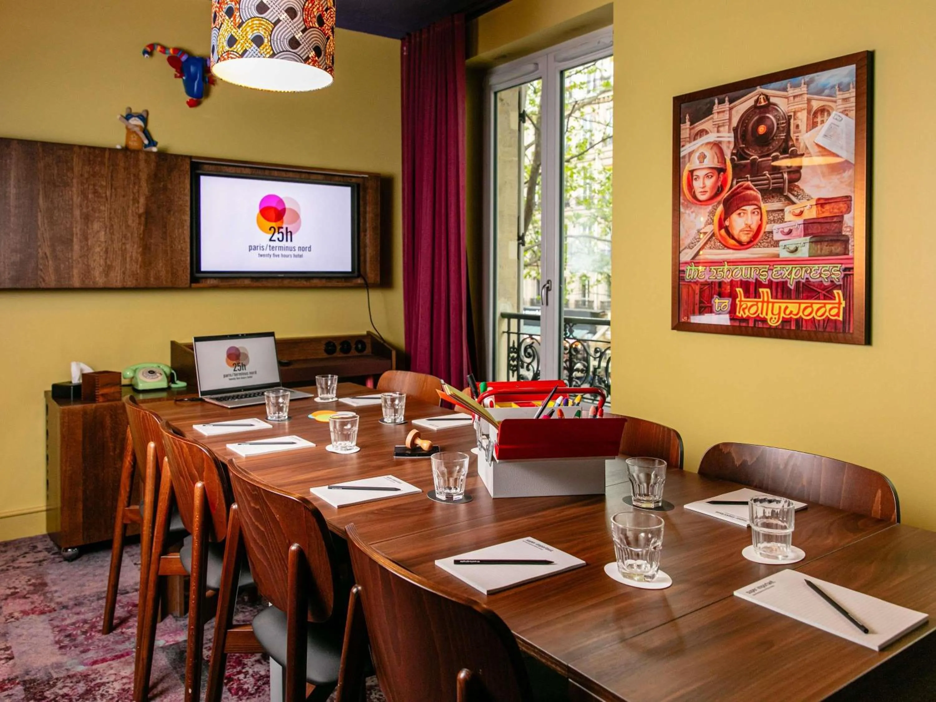 Meeting/conference room in 25hours Hotel Terminus Nord