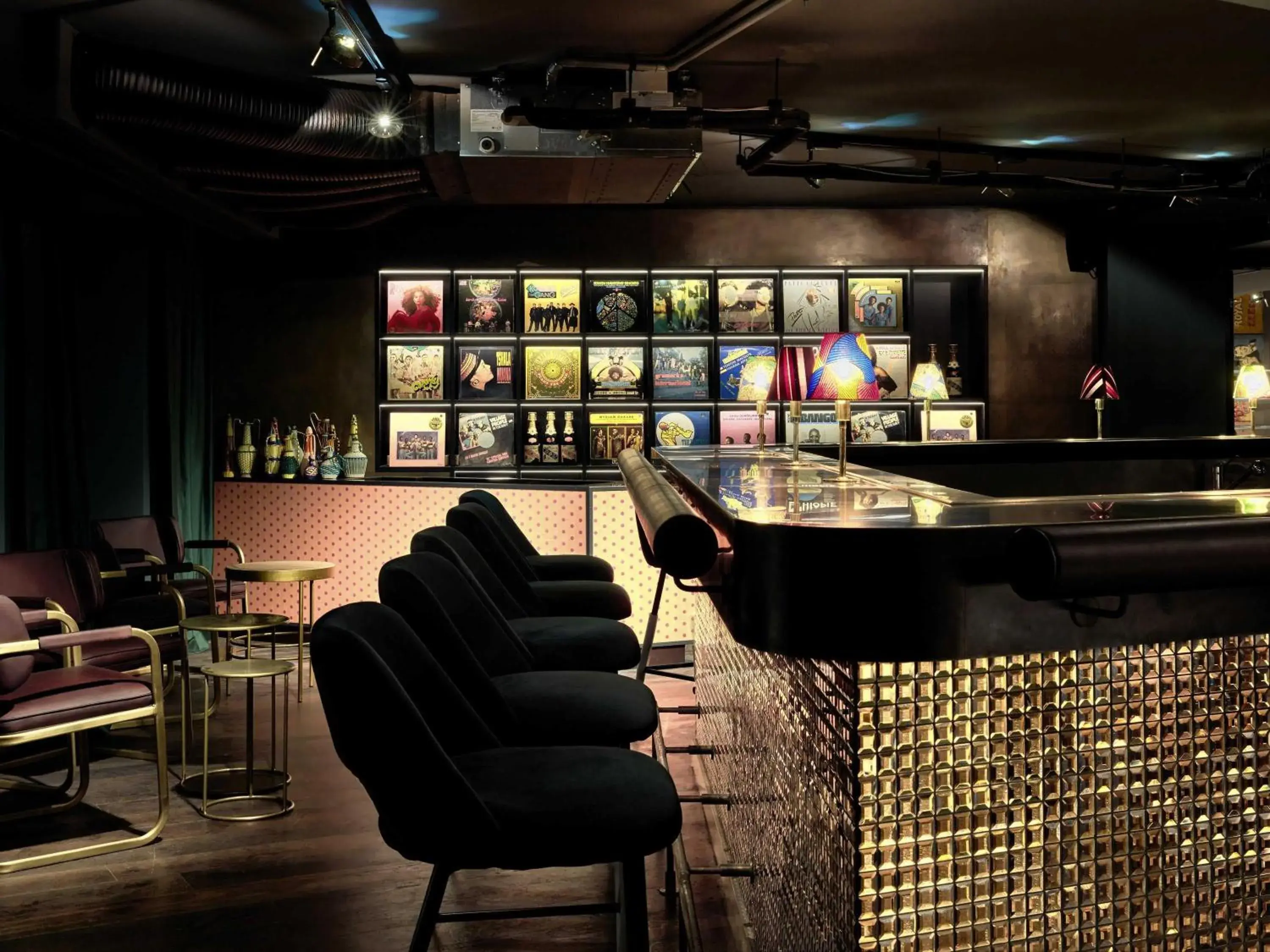 Lounge or bar in 25hours Hotel Terminus Nord Lounge or bar in 25hours Hotel Terminus Nord