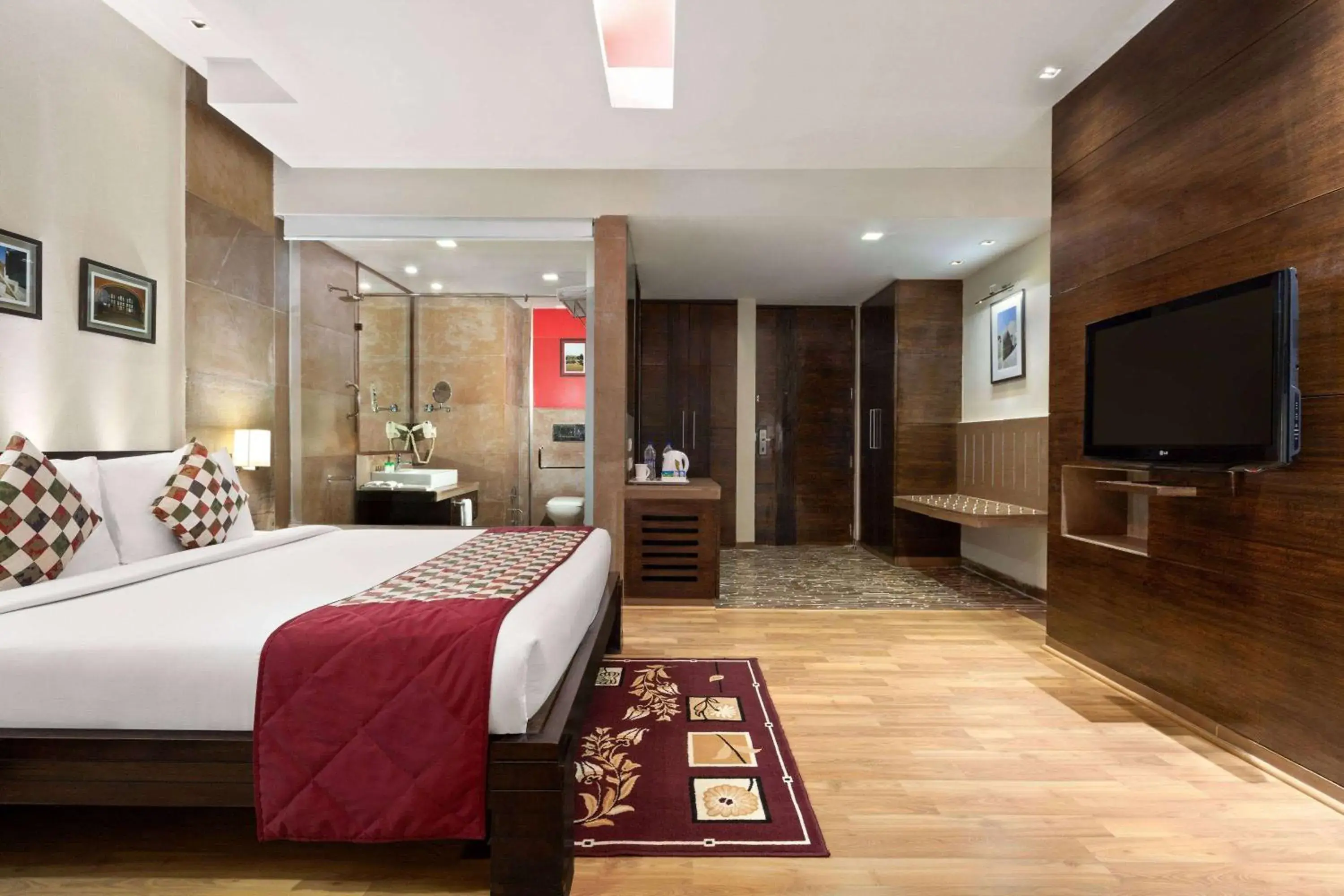 Photo of the whole room, Bed in Ramada Ajmer Photo of the whole room, Bed in Ramada Ajmer