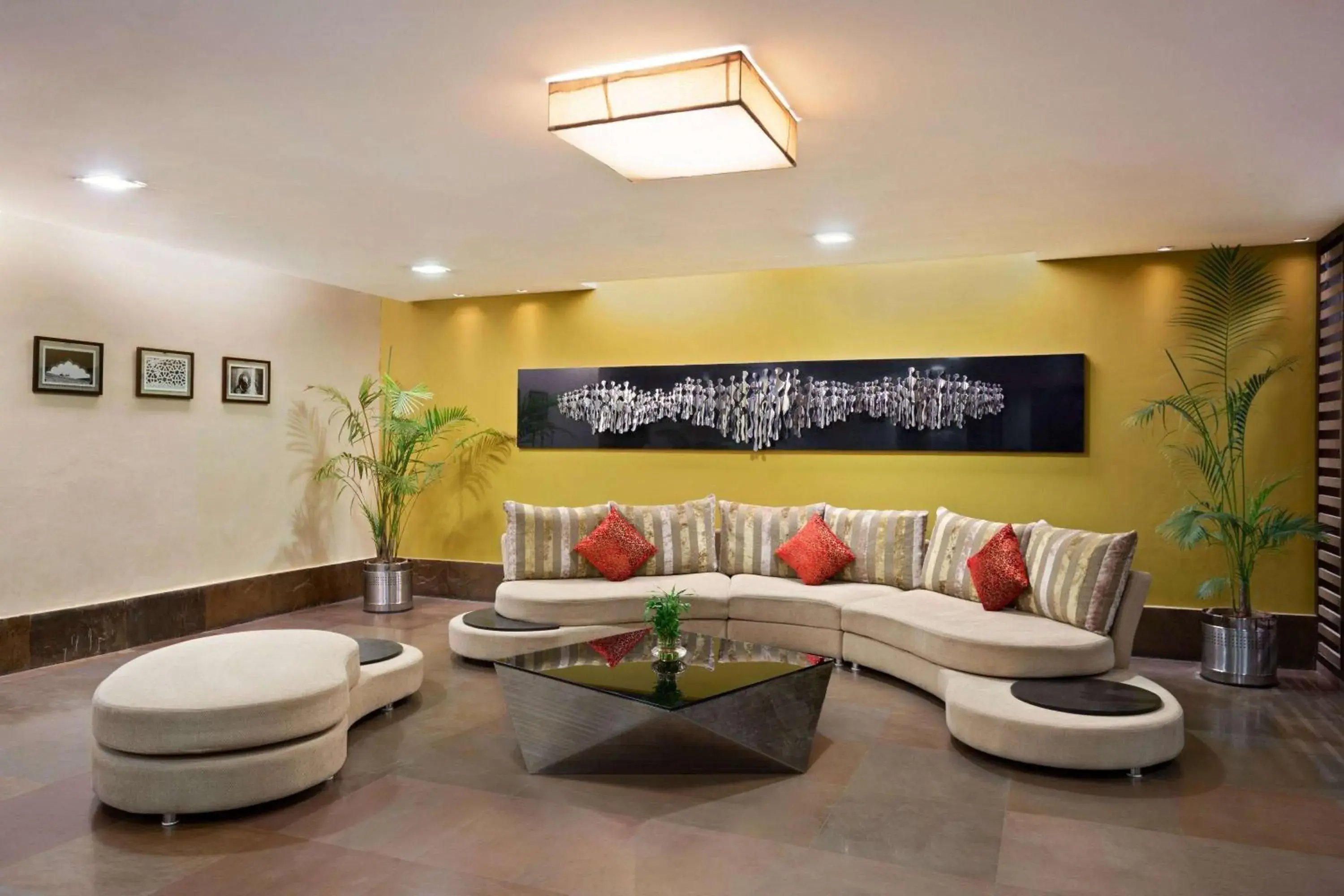 Lobby or reception in Ramada Ajmer Lobby or reception in Ramada Ajmer