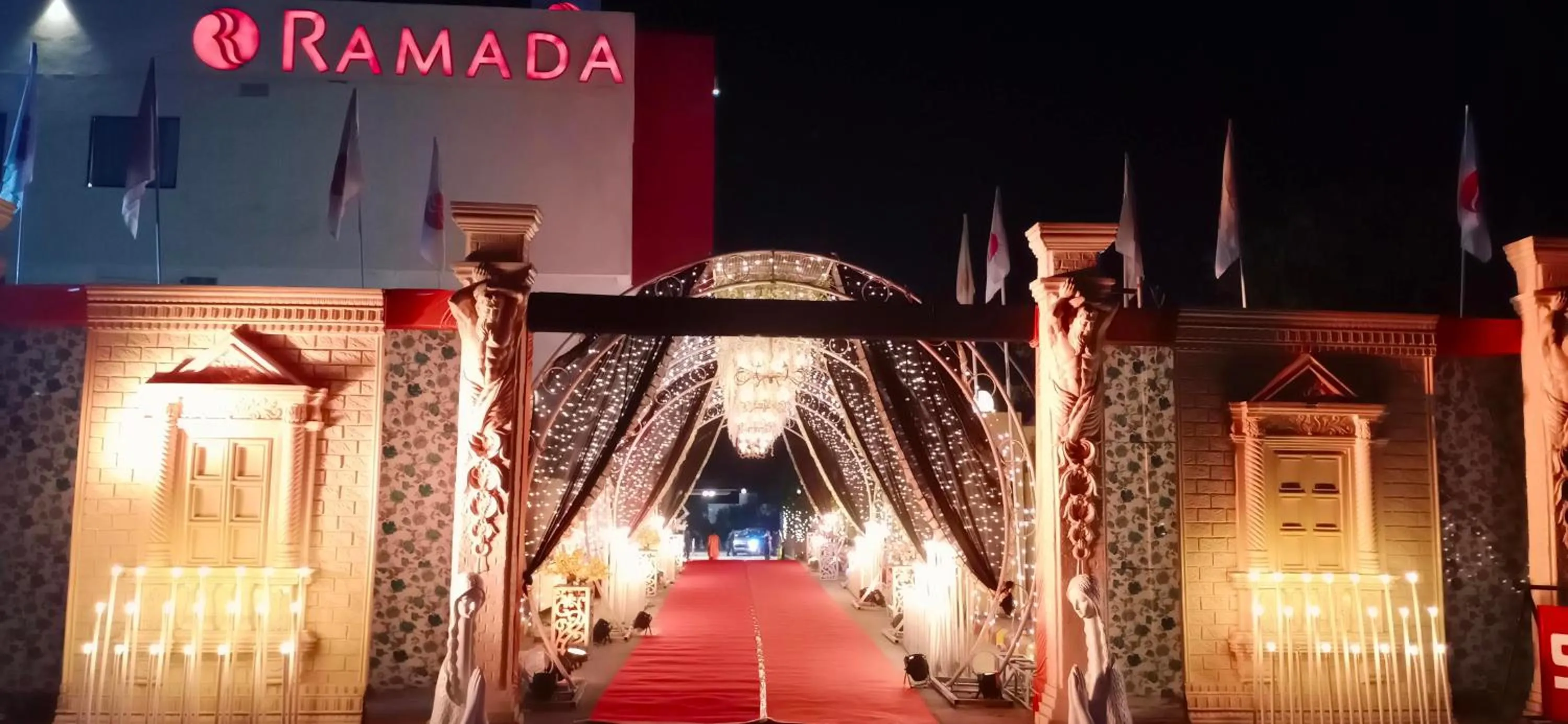 Facade/entrance in Ramada Ajmer