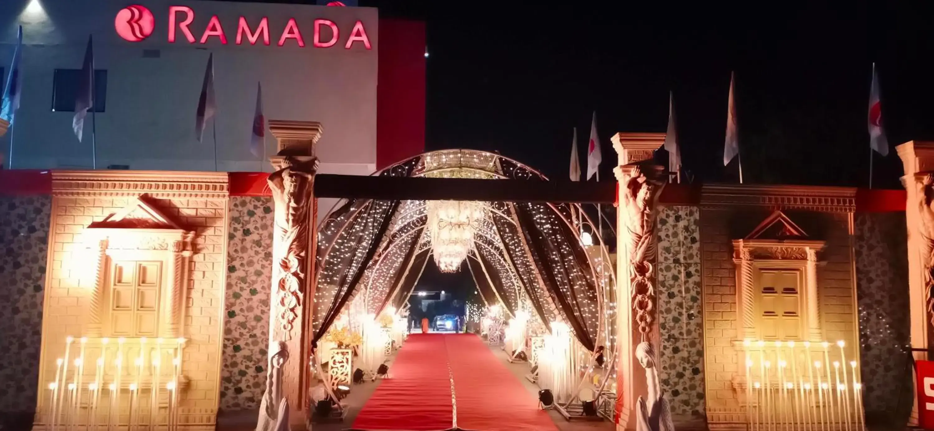 Facade/entrance in Ramada Ajmer Facade/entrance in Ramada Ajmer