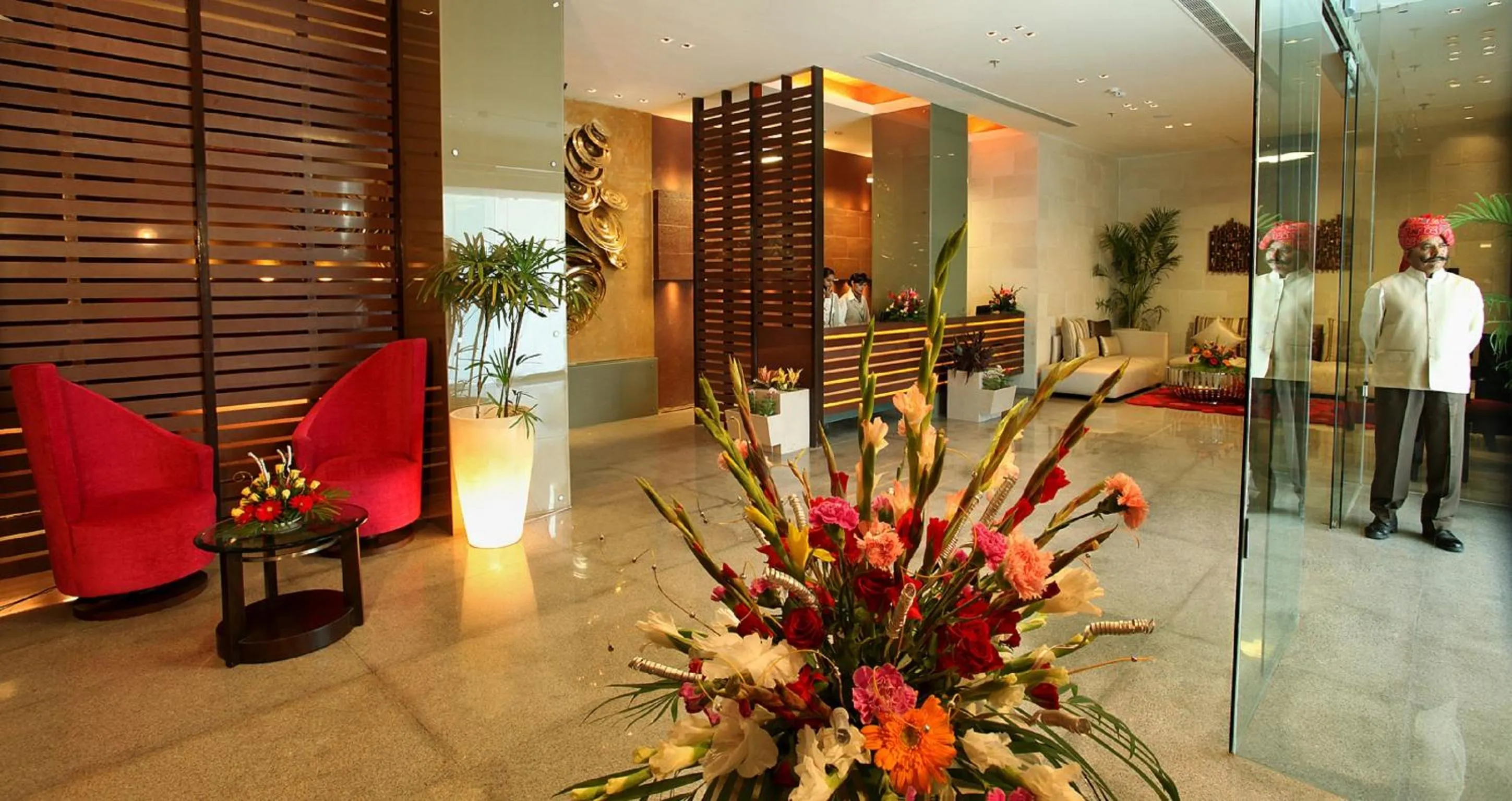 Lobby or reception in Ramada Ajmer