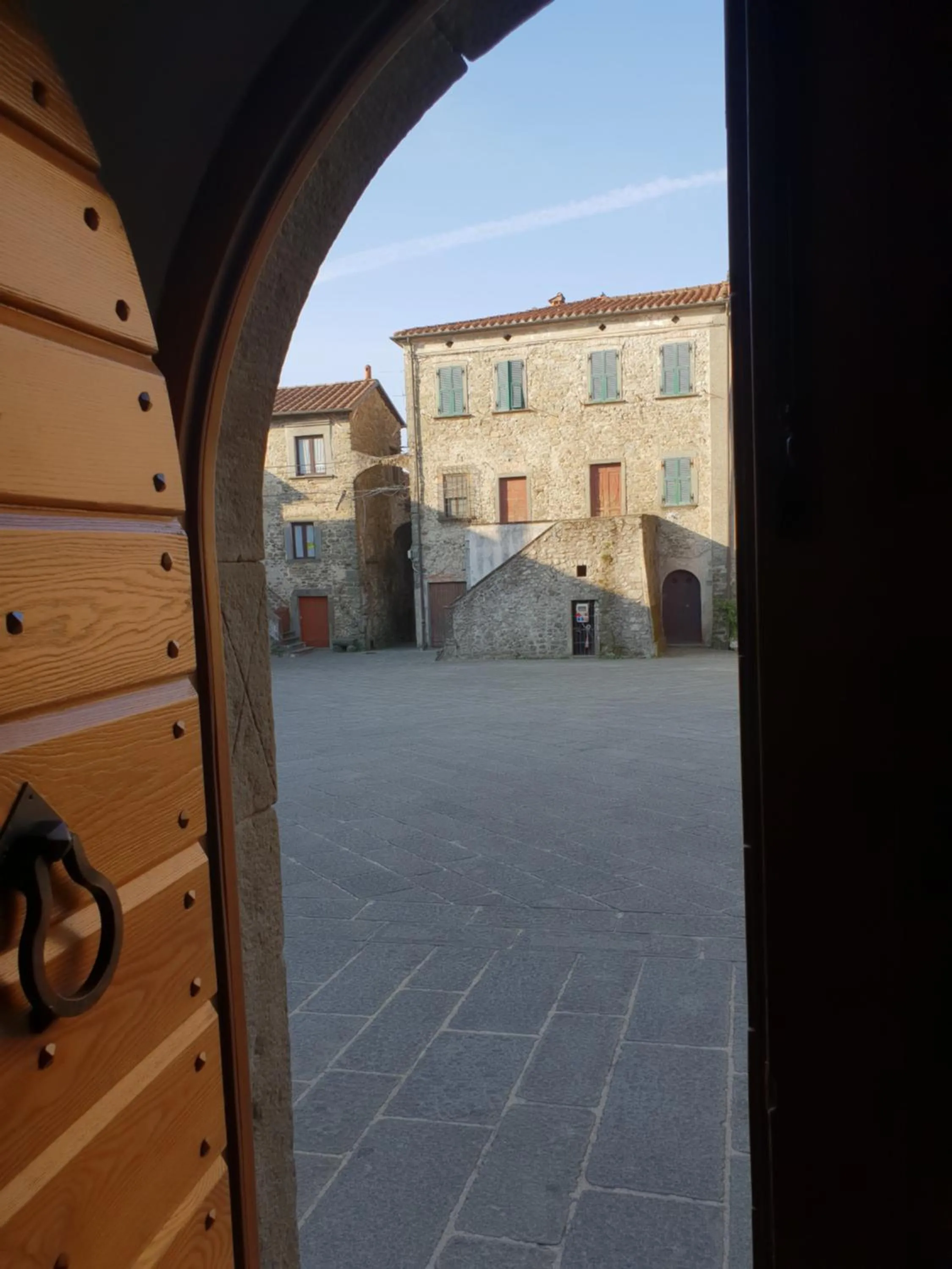 Landmark view in B&B Luna & Stelle