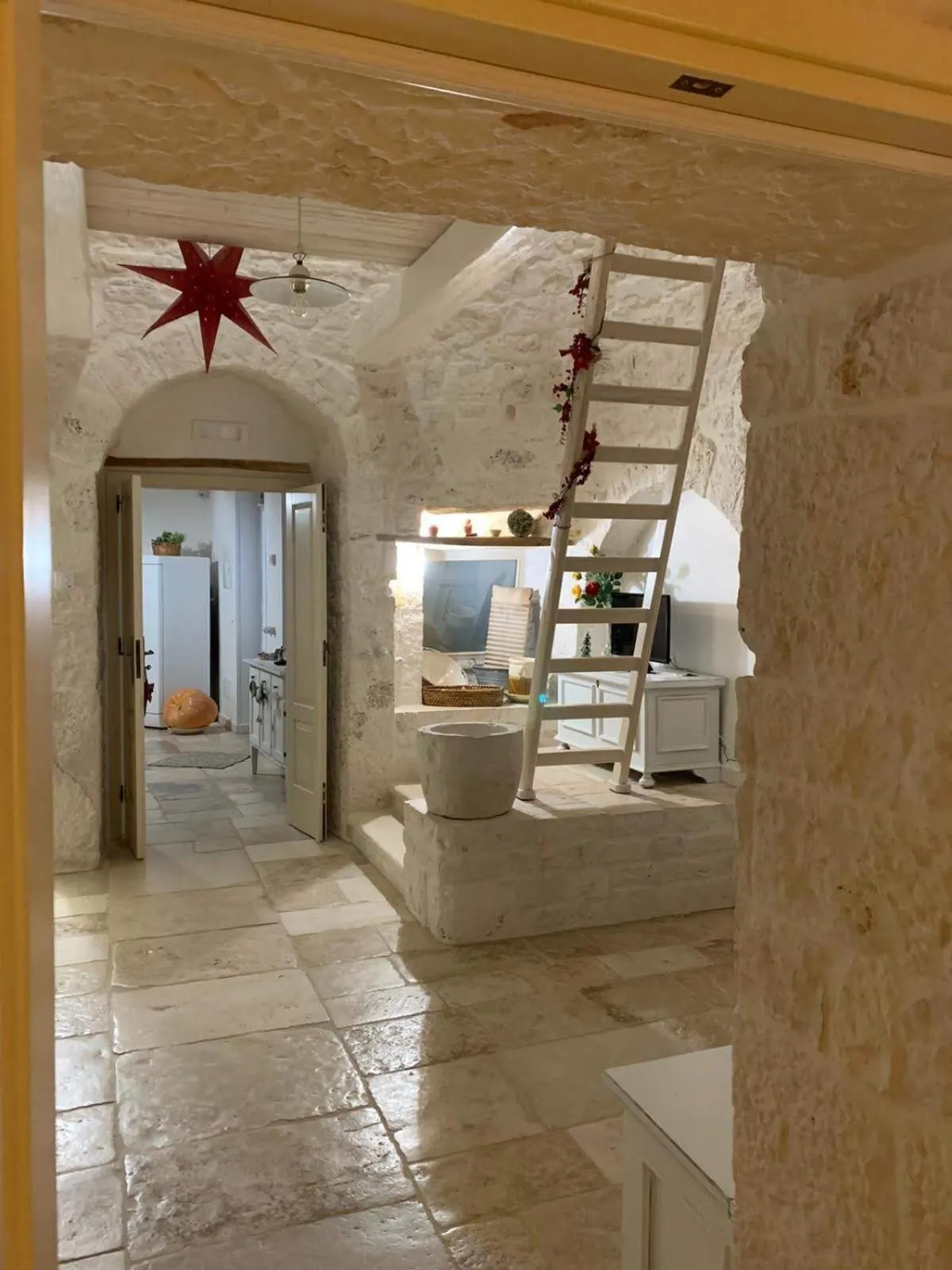 Living room in Trulli Occhi Di Pietra