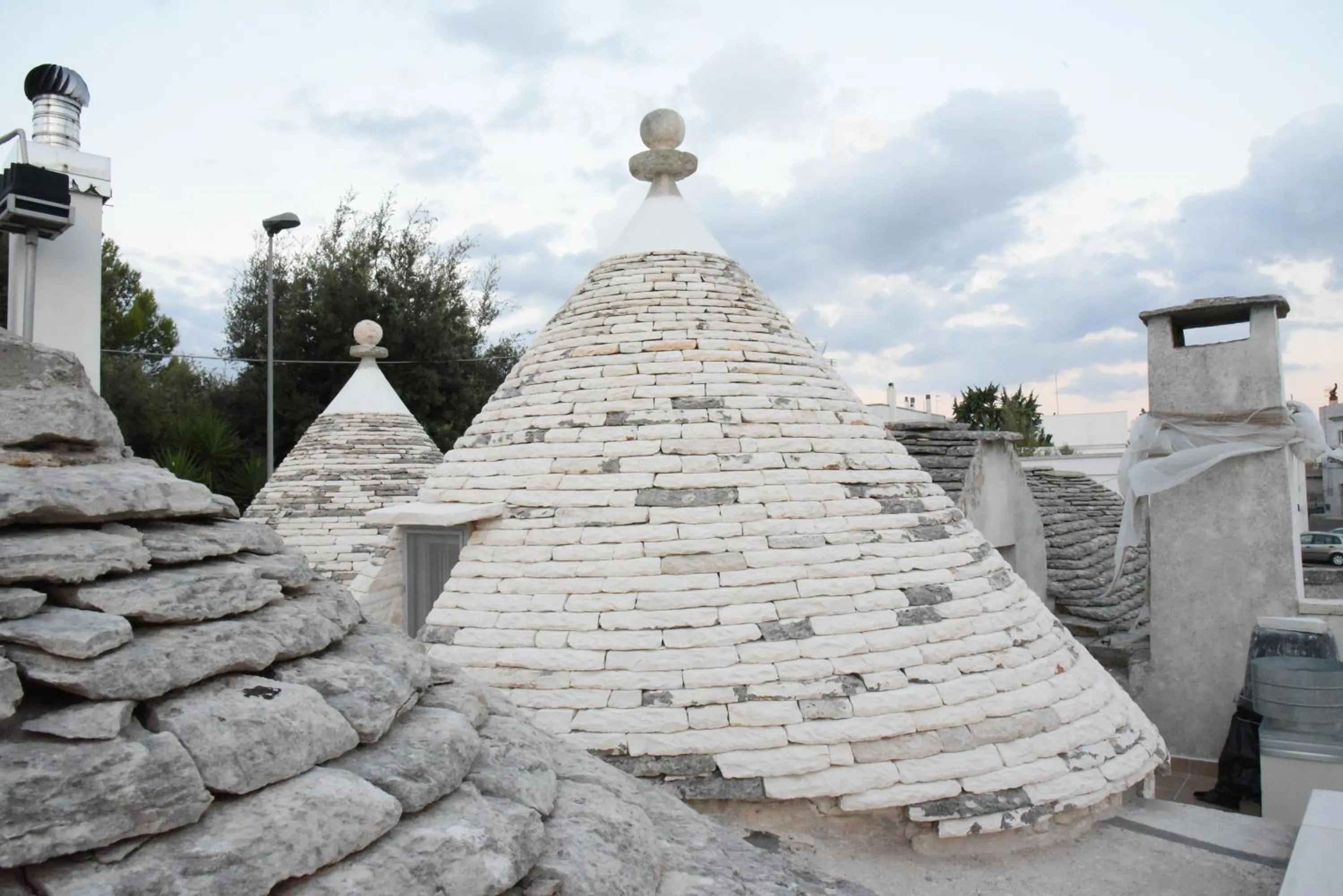 Landmark view in Trulli Occhi Di Pietra