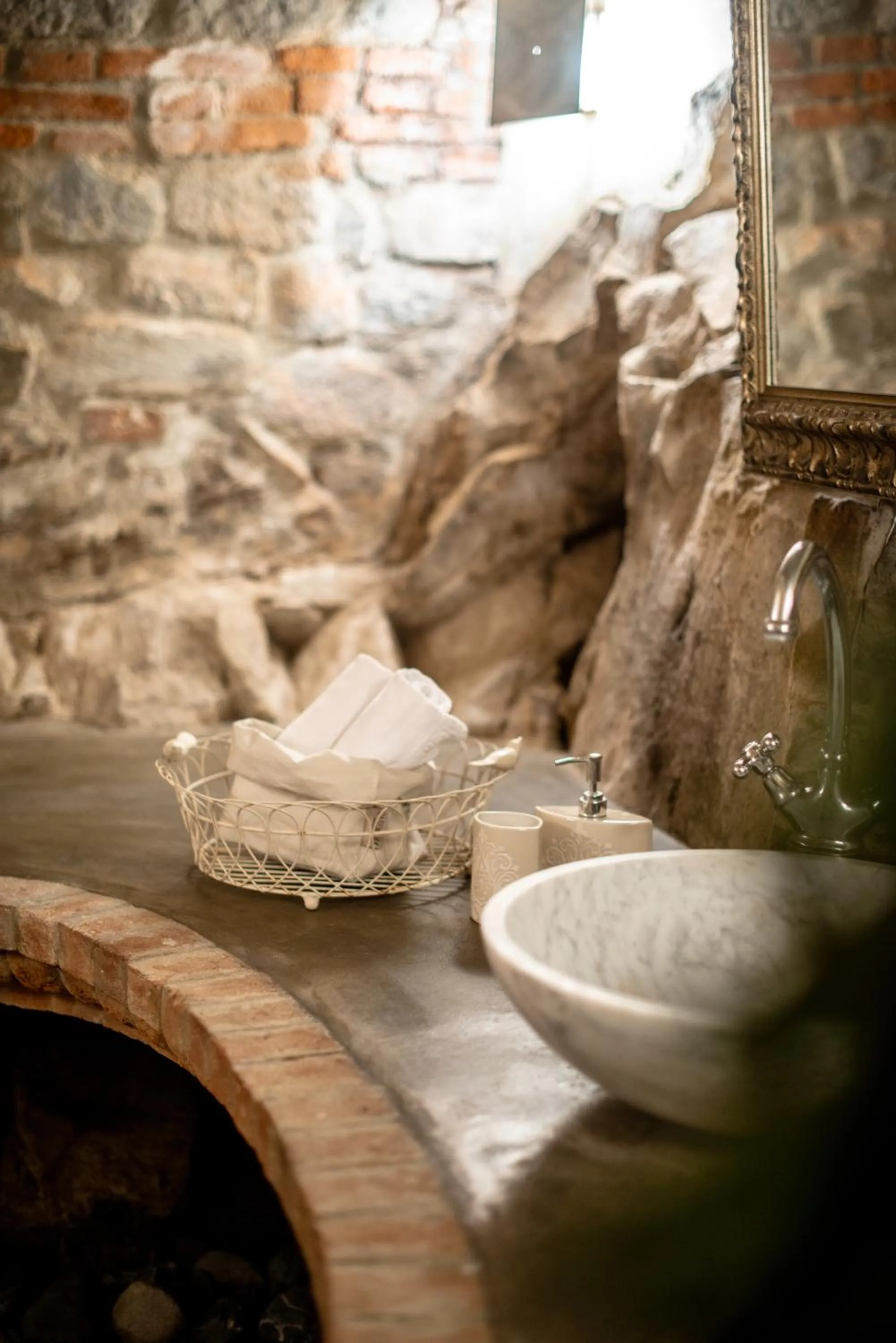 Bathroom in Dimora Belvedere