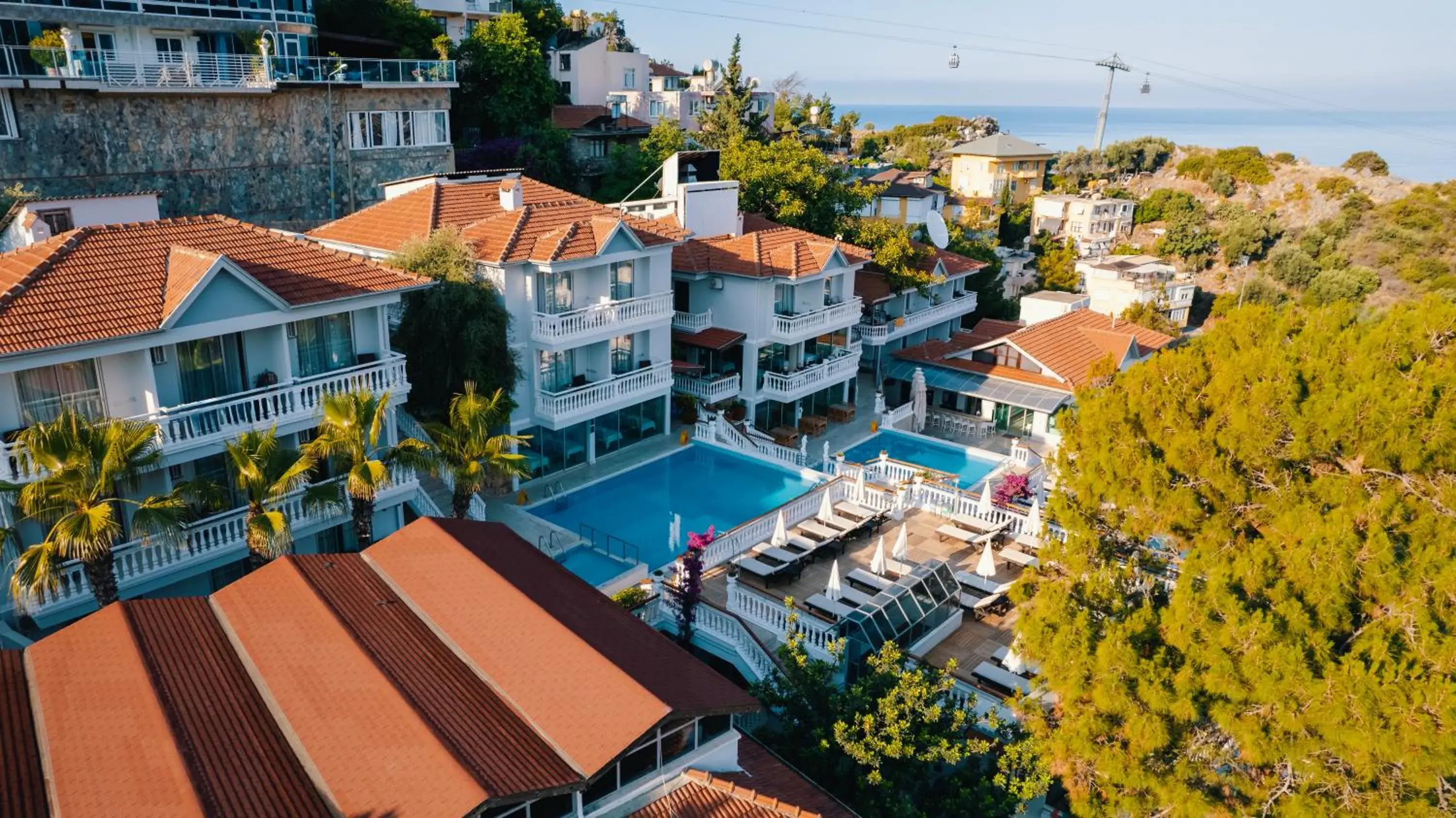 Property building, Bird's-eye View in Sunny Hill Alya Hotel