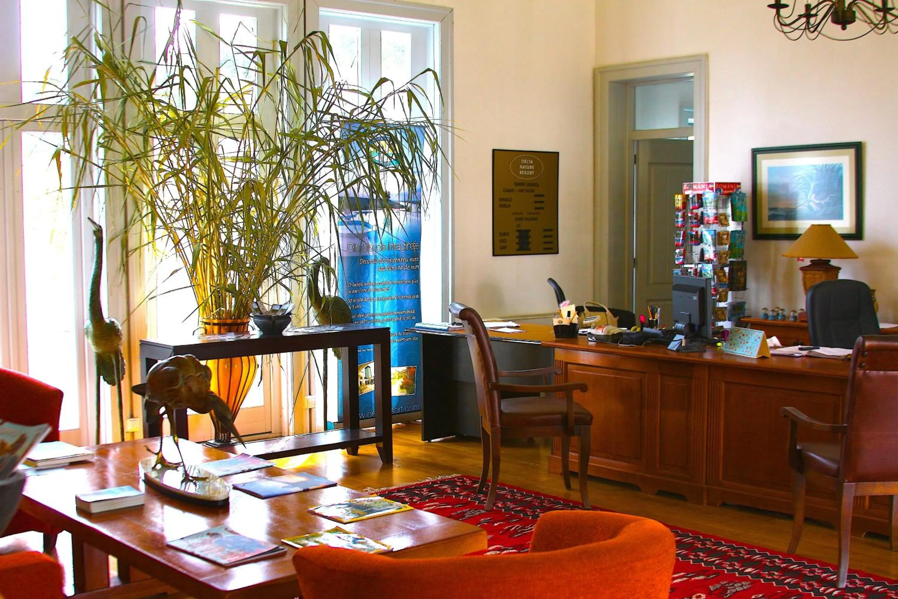 Lobby or reception in Delta Resort Treetop by Eight Continents