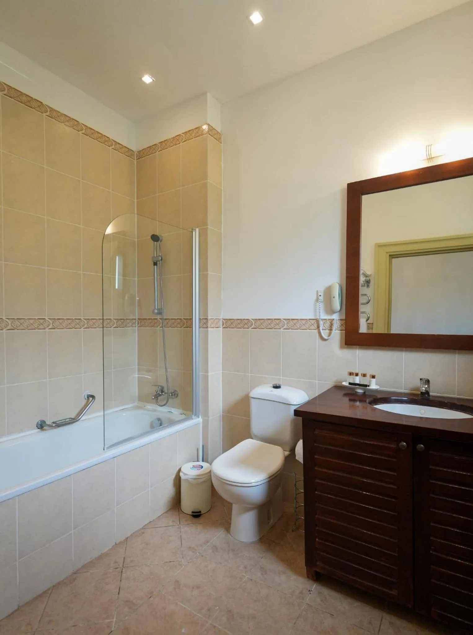 Shower in Delta Nature Resort