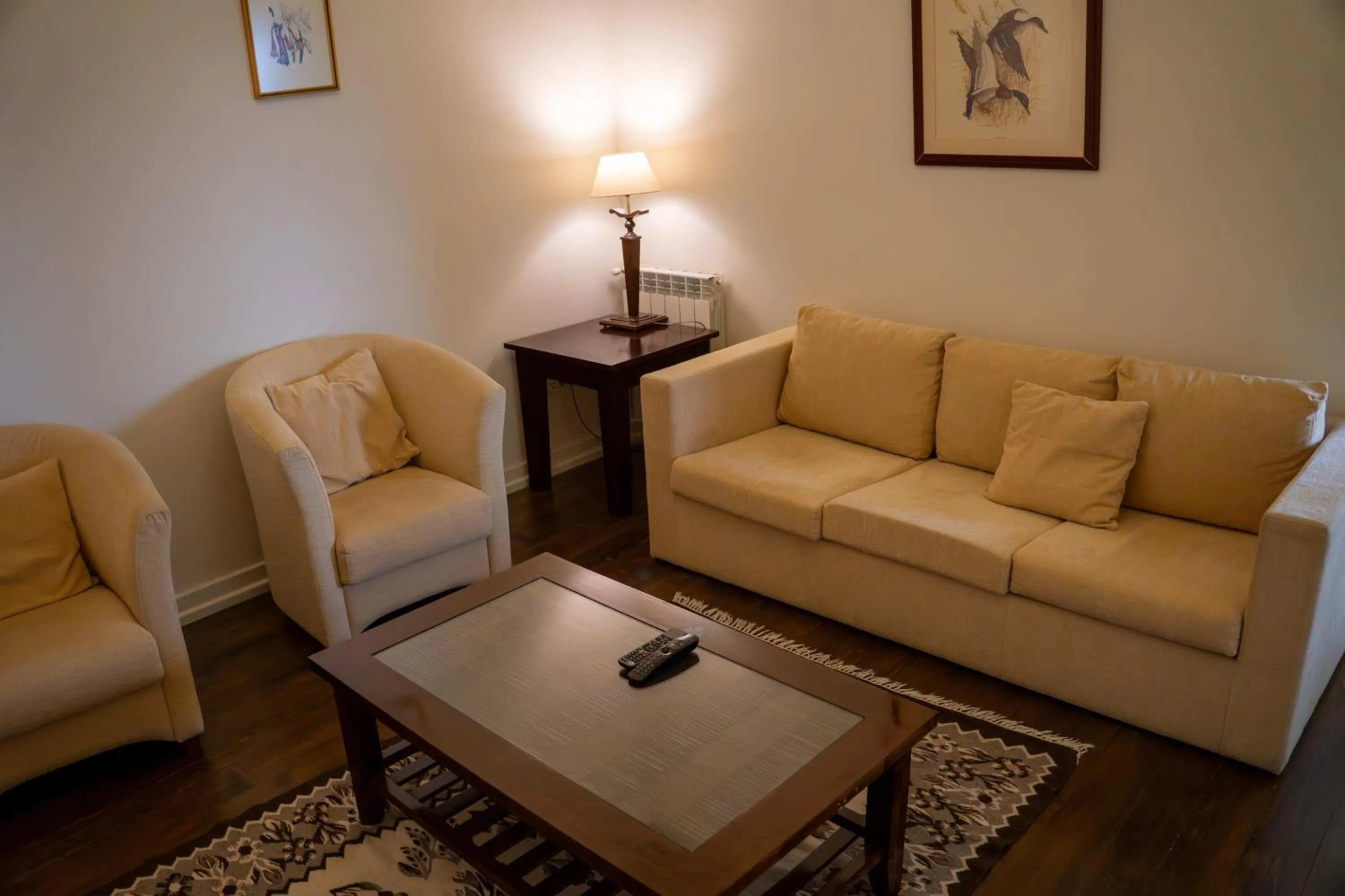 Living room in Delta Nature Resort