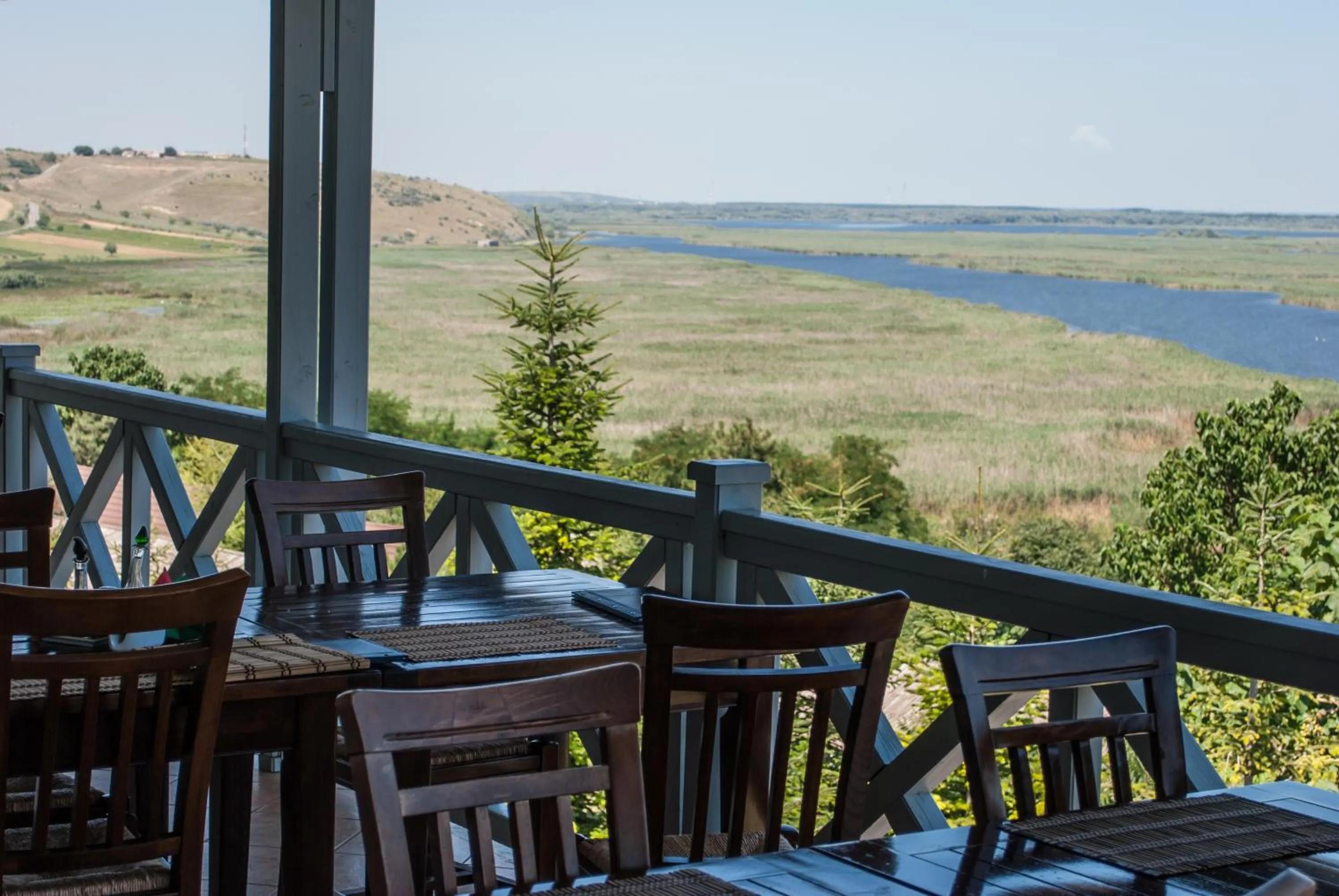 Patio in Delta Nature Resort