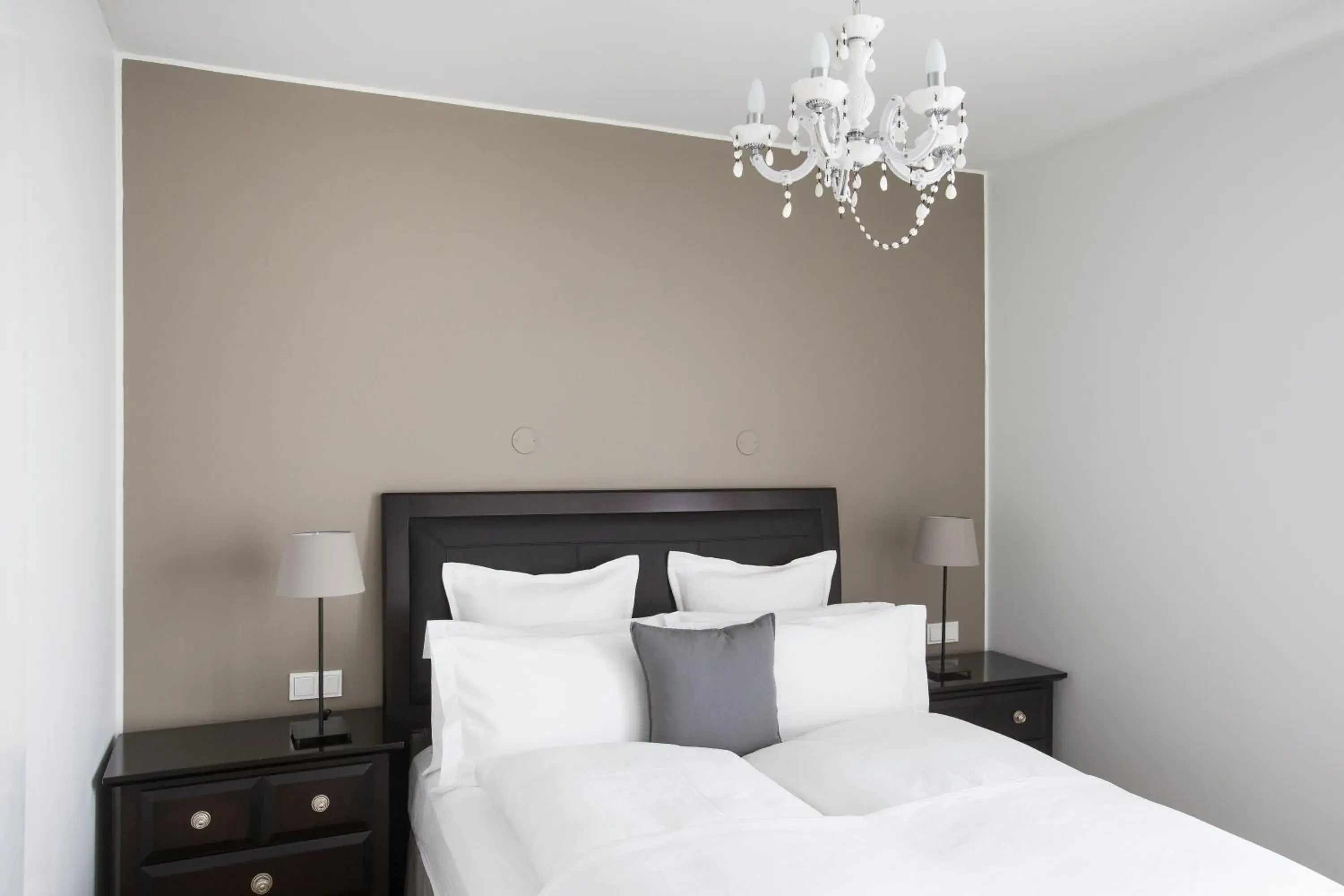 Bed in Ódinsvé Hotel Apartments Bed in Ódinsvé Hotel Apartments