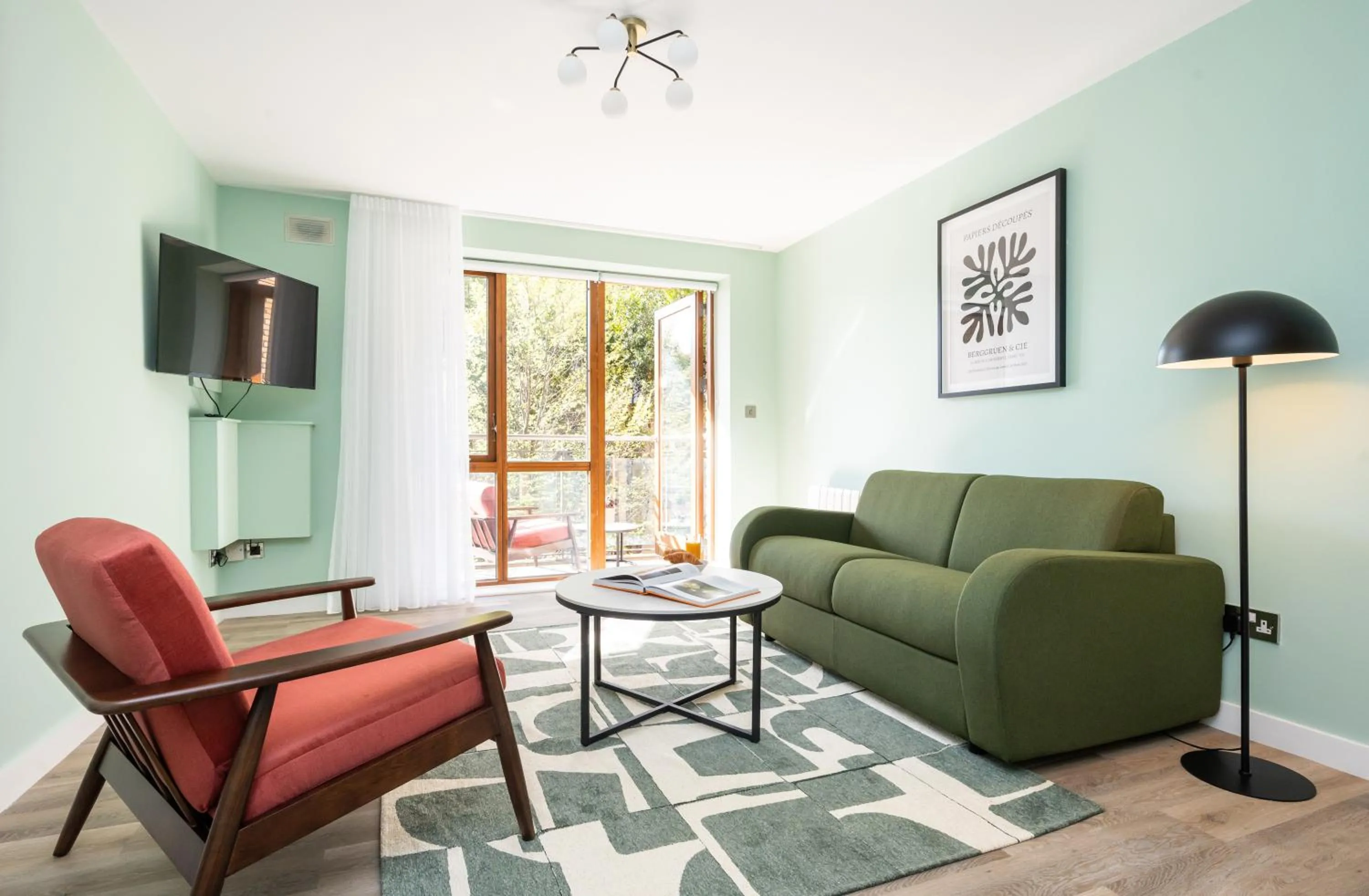 Living room in Staycity Aparthotels Dublin Augustine