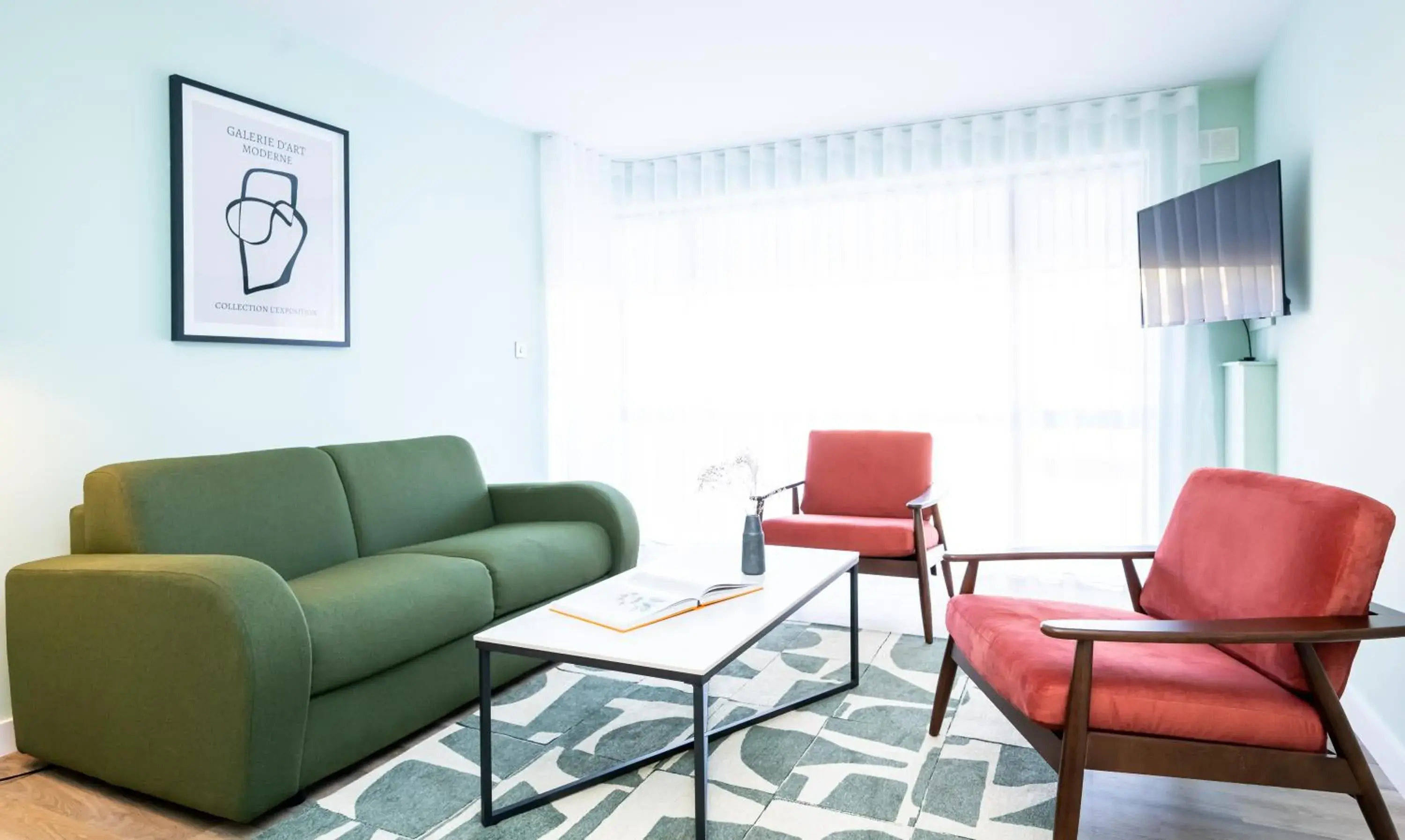 Living room in Staycity Aparthotels Dublin Augustine Living room in Staycity Aparthotels Dublin Augustine