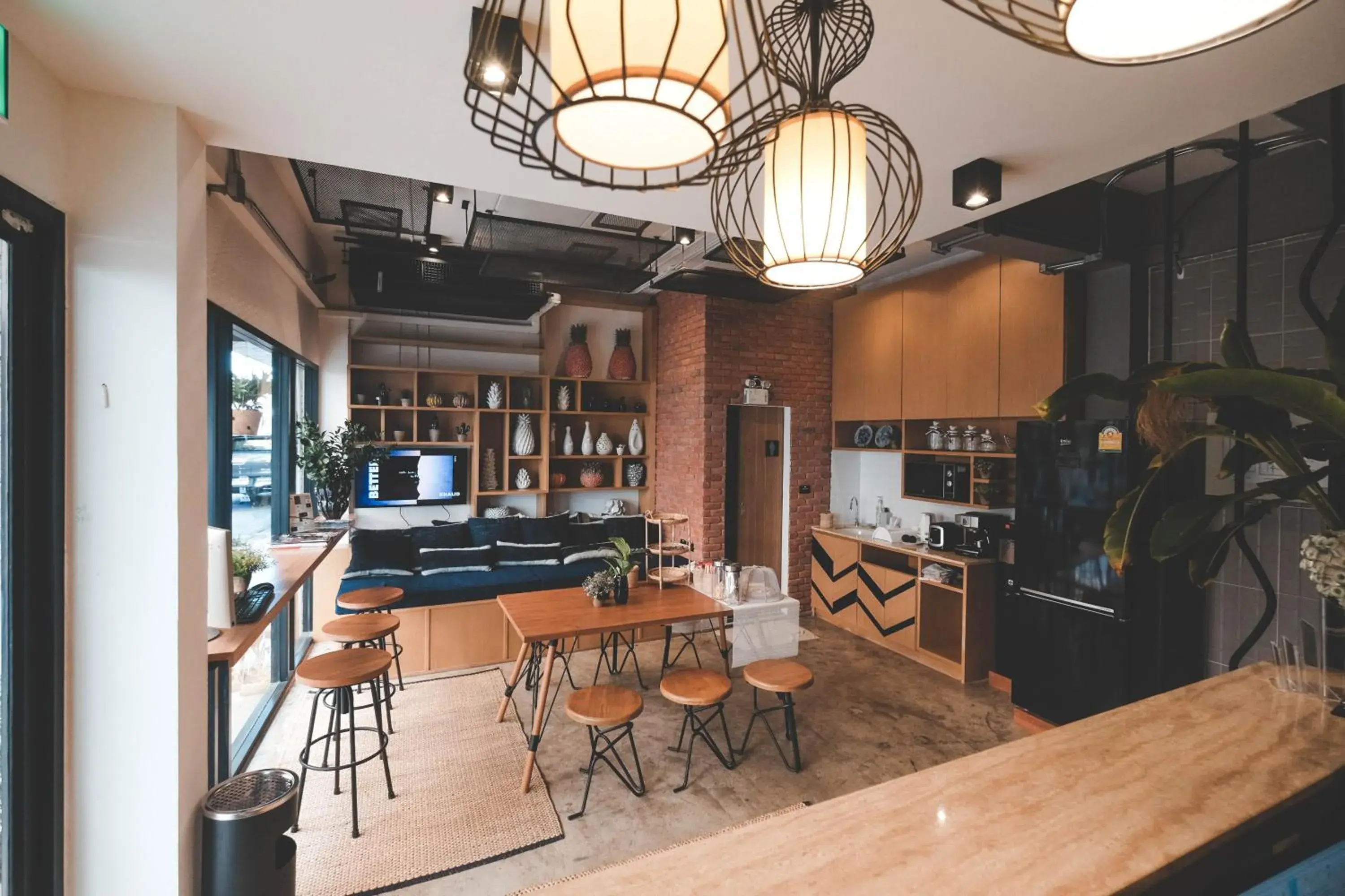 Lobby or reception in Stay Thapae Hostel Lobby or reception in Stay Thapae Hostel