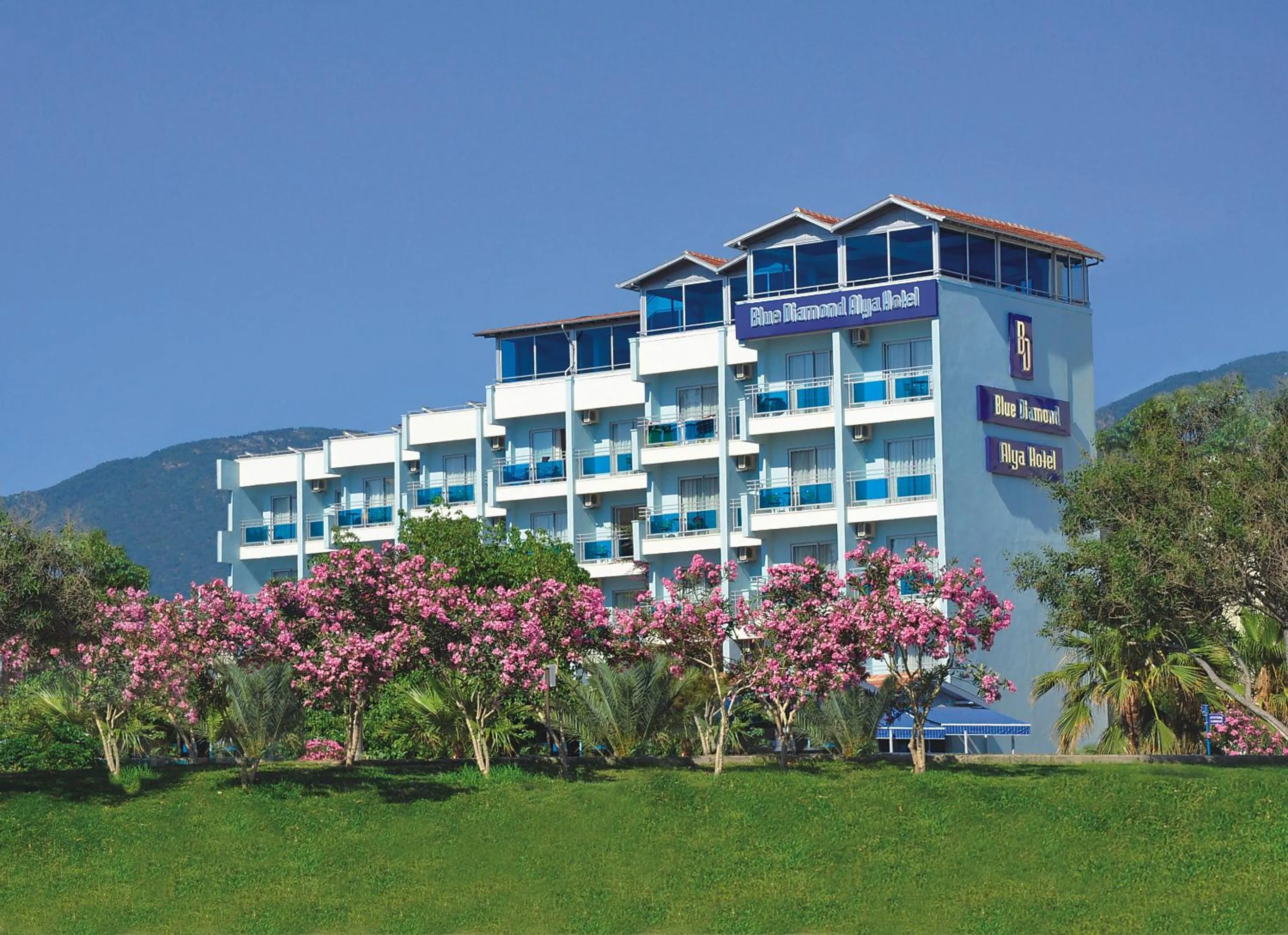 Facade/entrance in Blue Diamond Alya Hotel