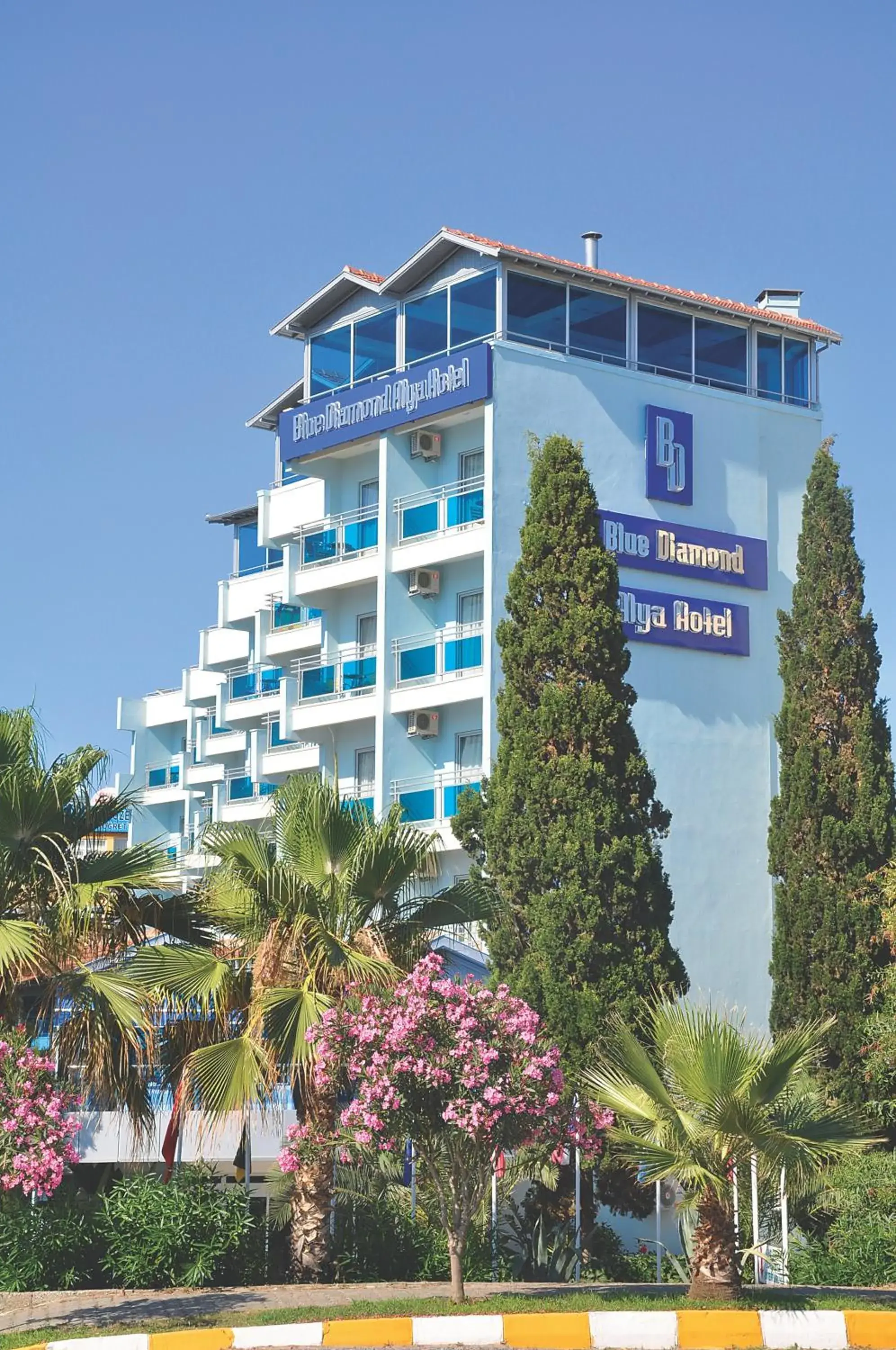 Facade/entrance, Property Building in Blue Diamond Alya Hotel