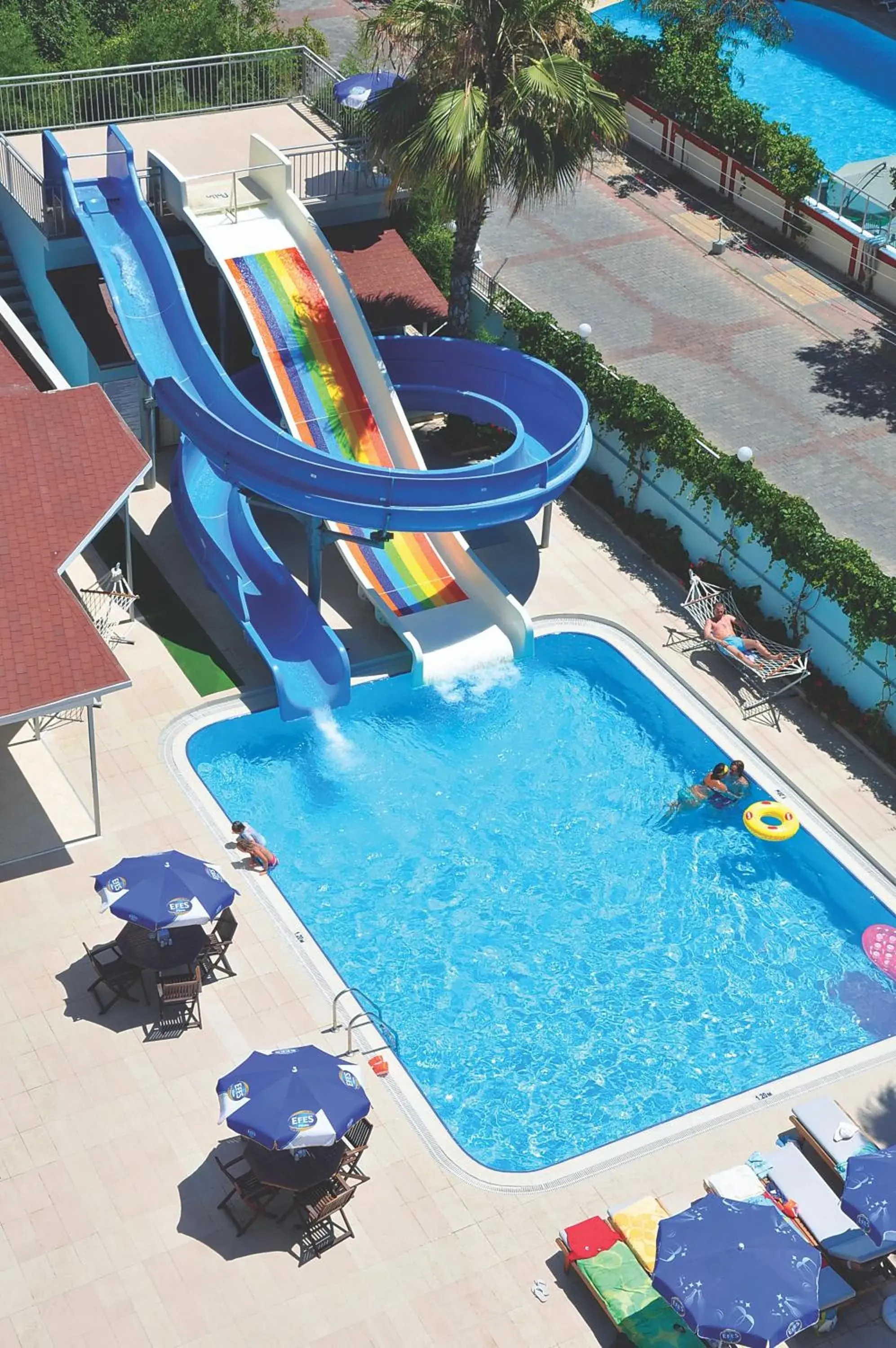 Swimming pool, Water Park in Blue Diamond Alya Hotel