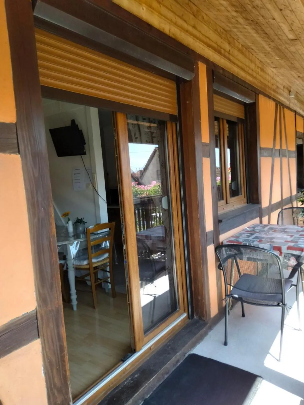 Balcony/Terrace in Chambres d'Hôtes Arnold