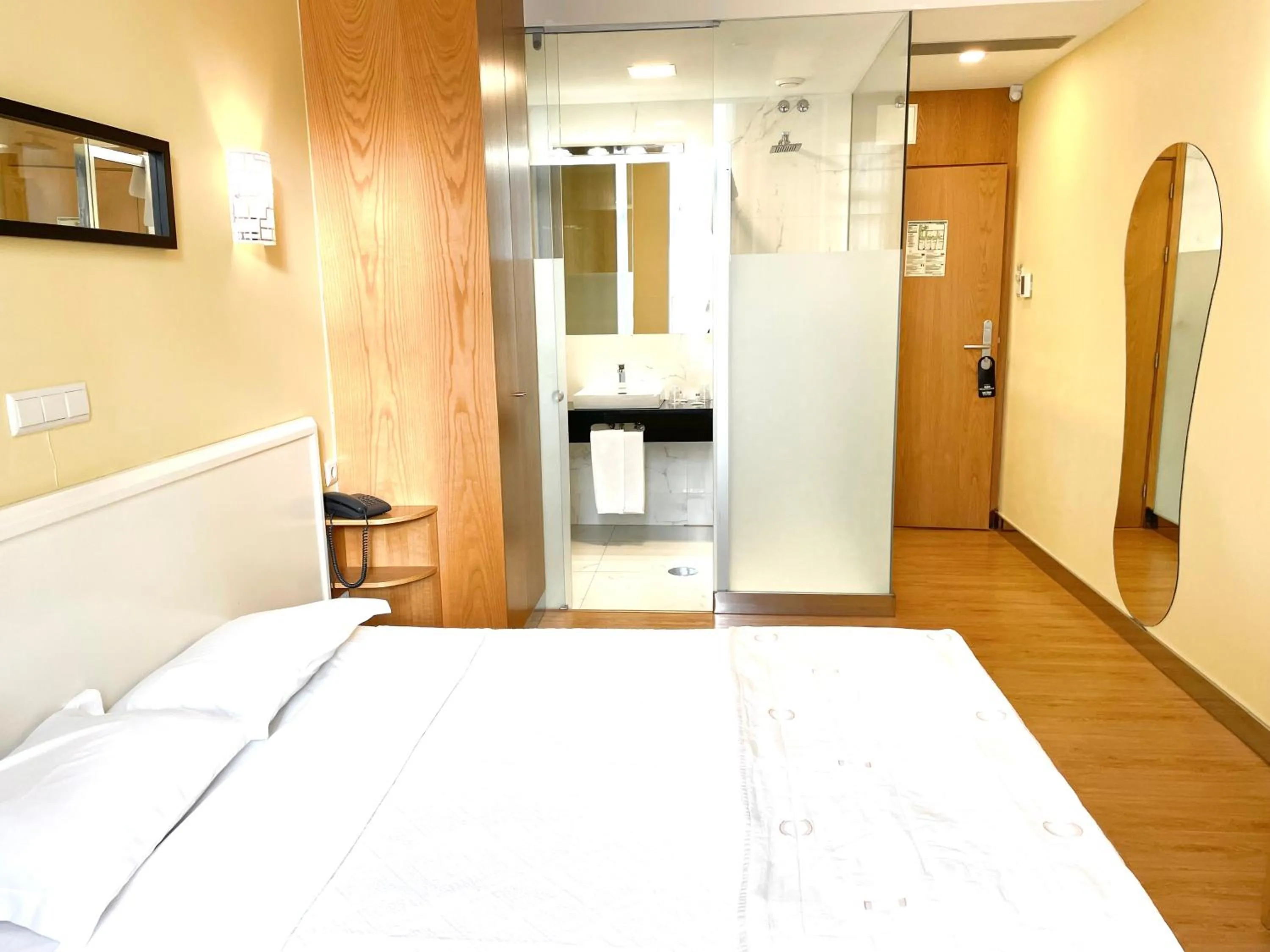 Bed in Hotel Universal