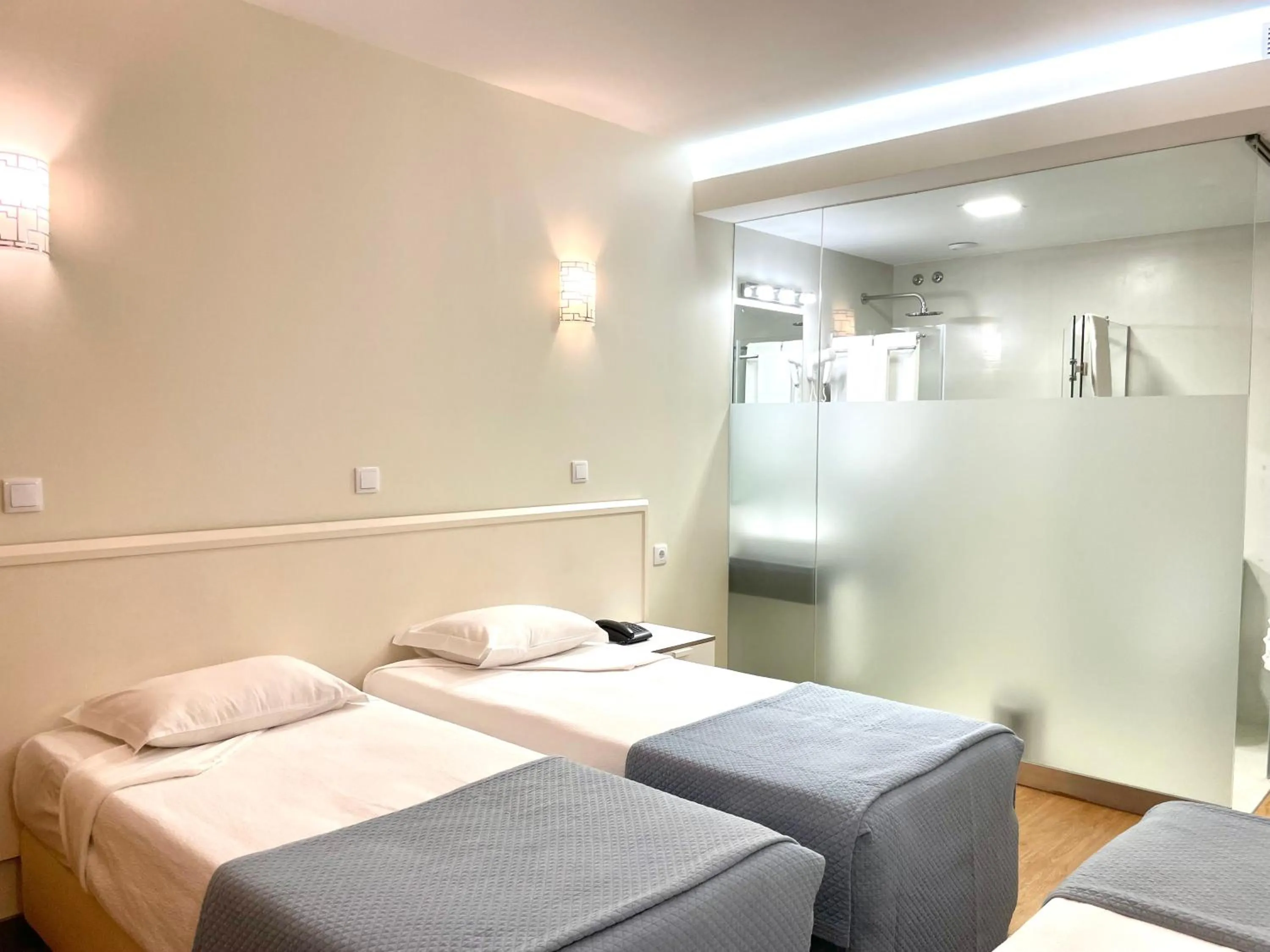 Bed in Hotel Universal