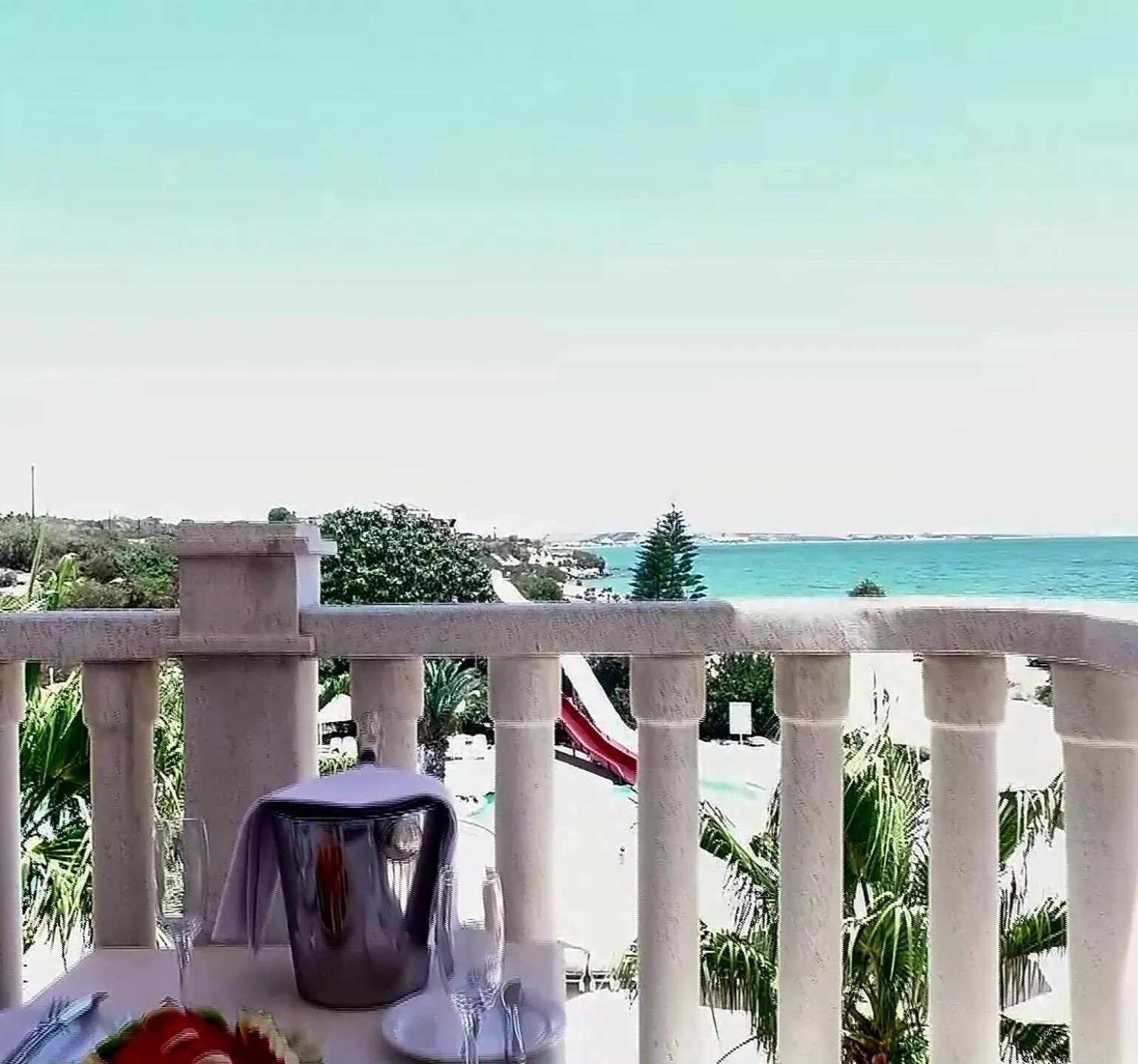 Balcony/Terrace in Exotic Hotel & SPA