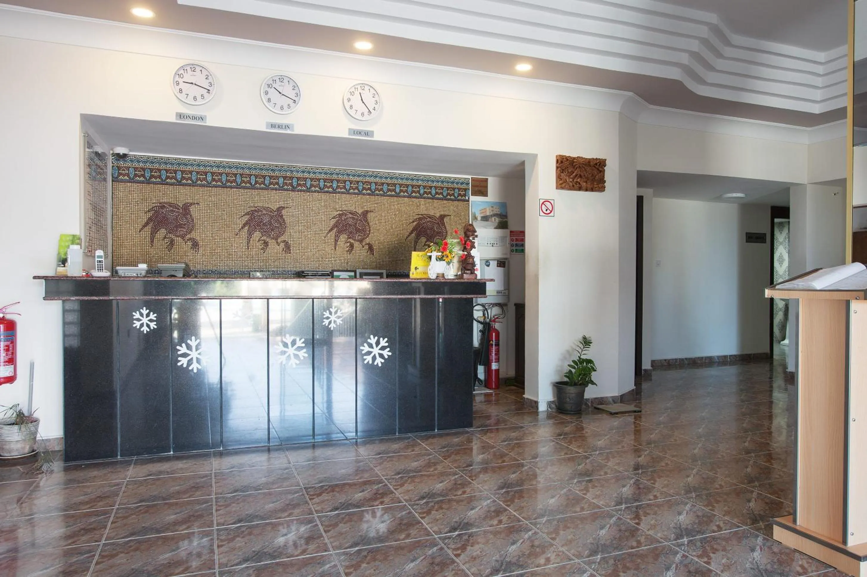 Lobby or reception in Exotic Hotel & SPA