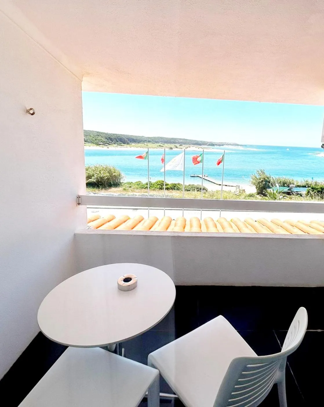 Balcony/Terrace in HS Milfontes Beach Hotel - Duna Parque Resorts & Hotels