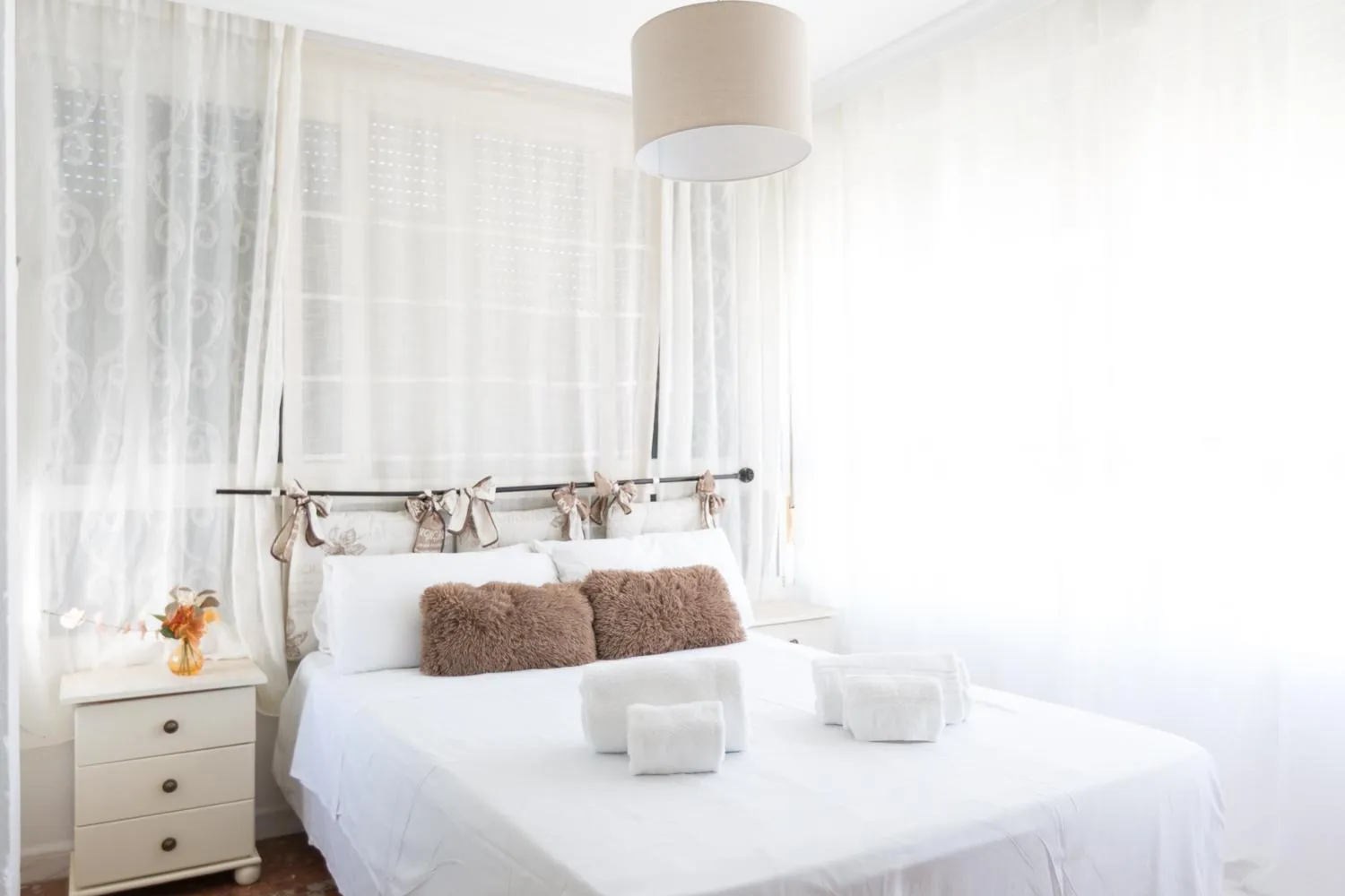 Bedroom, Bed in Hostal San Miguel by Croma