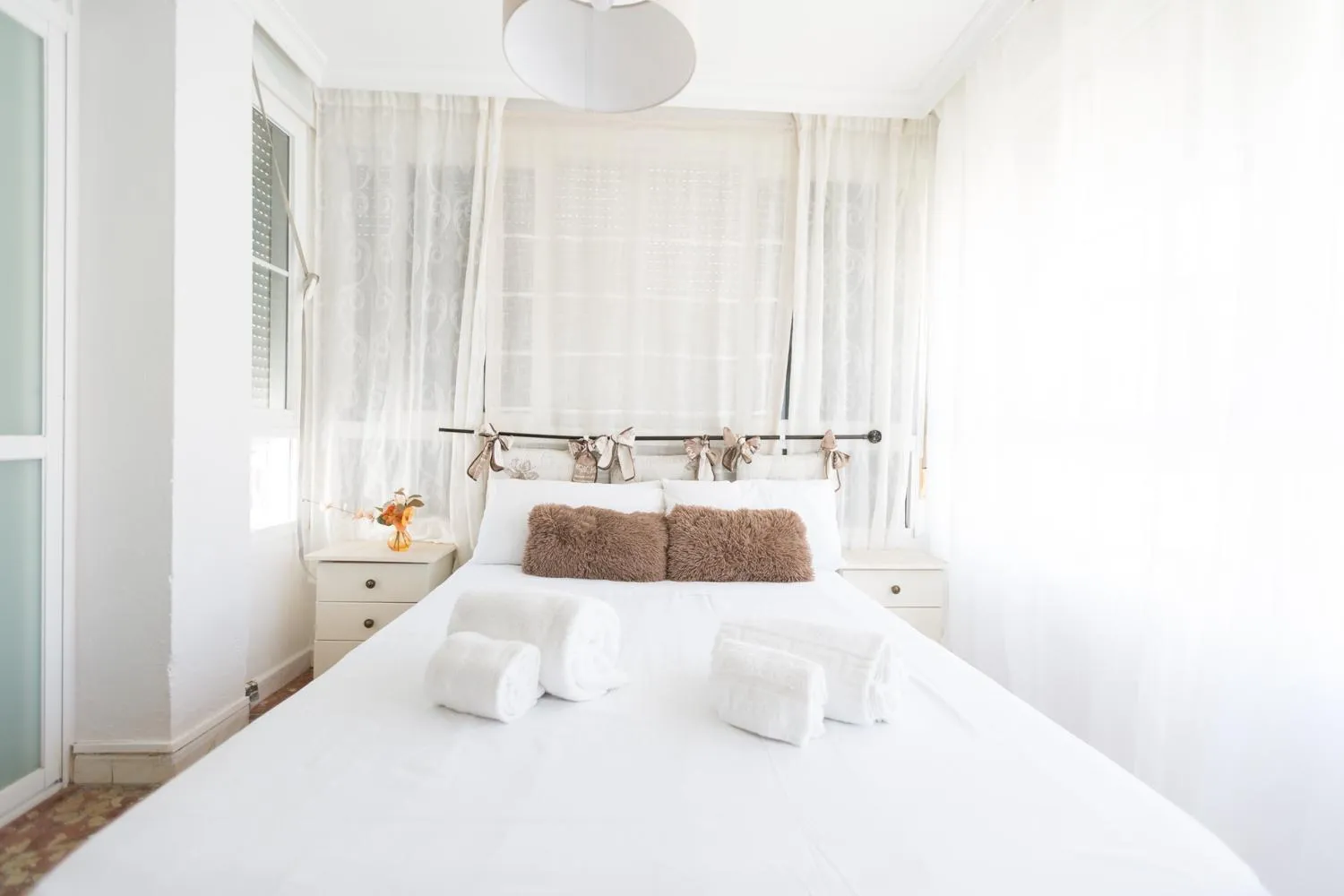 Bedroom, Bed in Hostal San Miguel by Croma