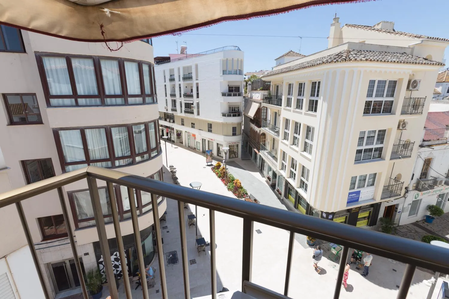 City view in Hostal San Miguel by Croma