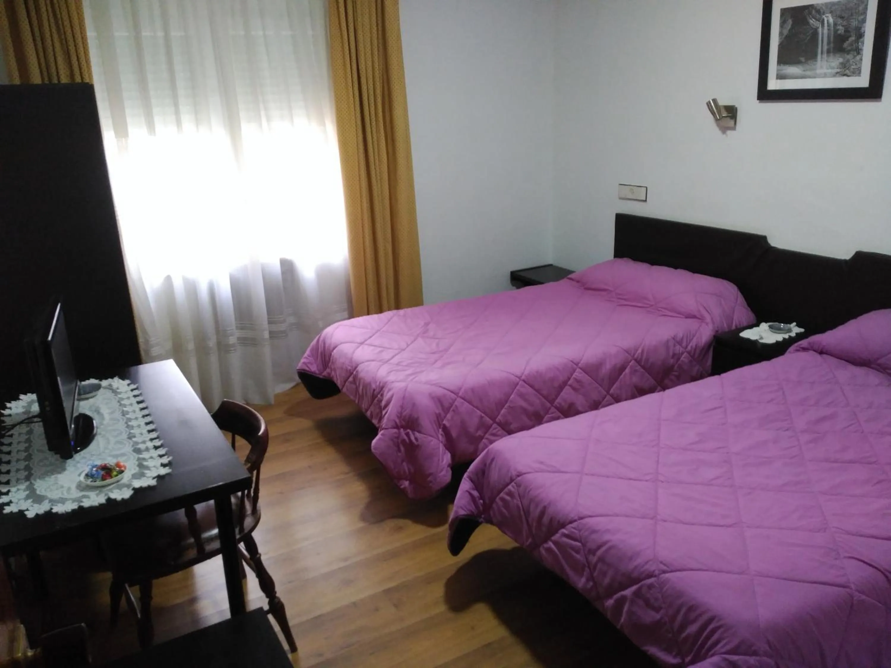 Bed in Hotel Vaqueros