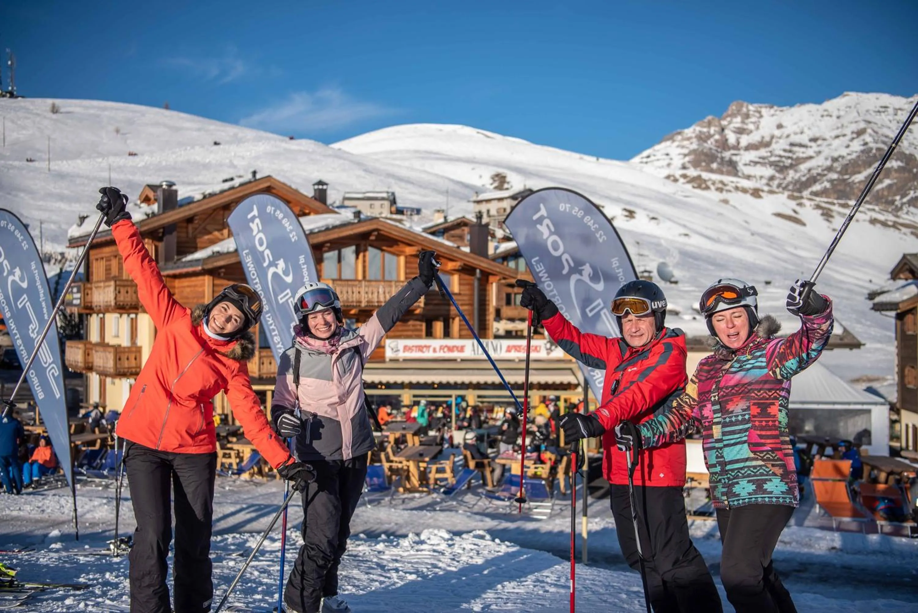 People in Alpino Lodge Bivio