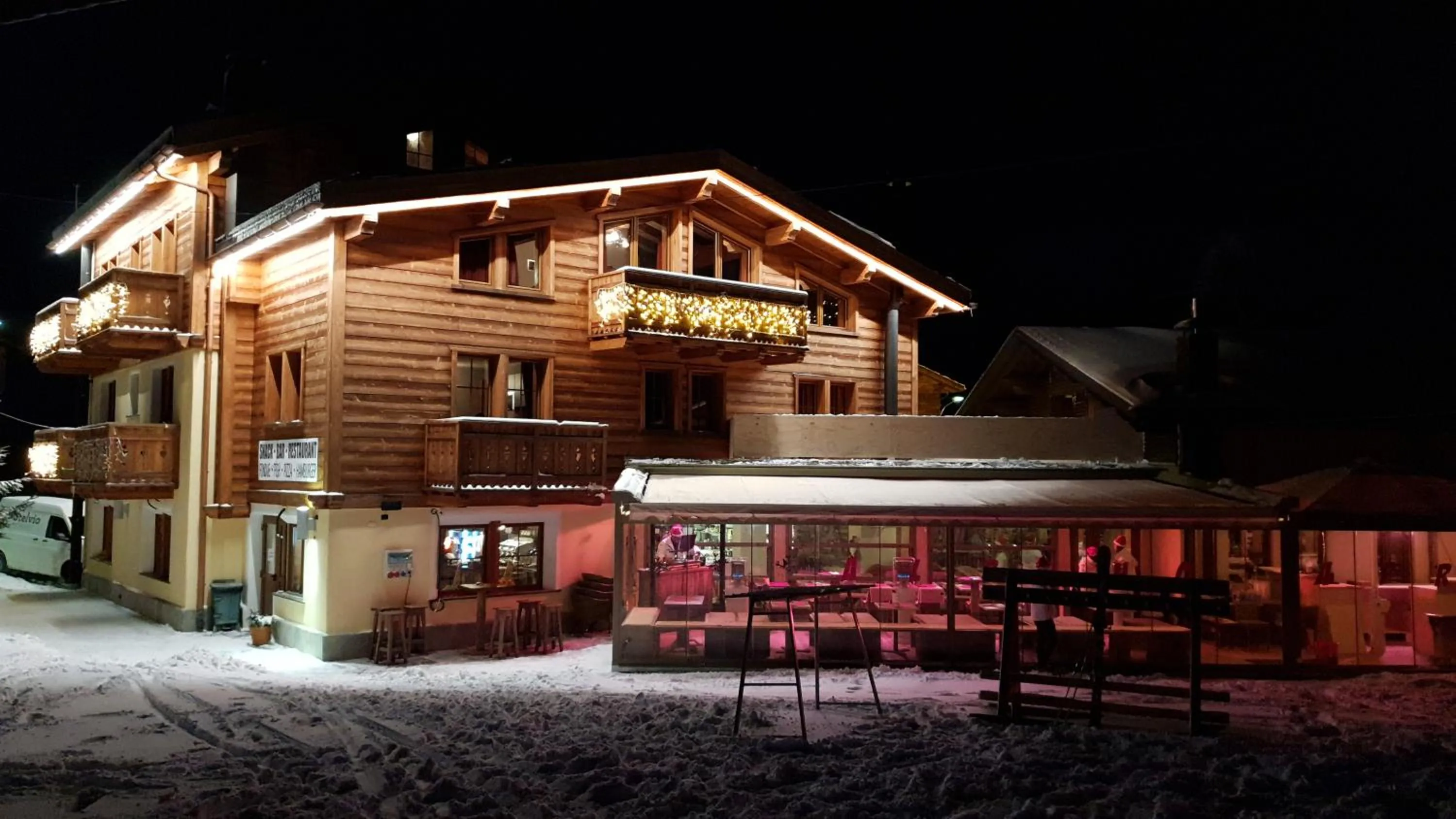Property building in Alpino Lodge Bivio
