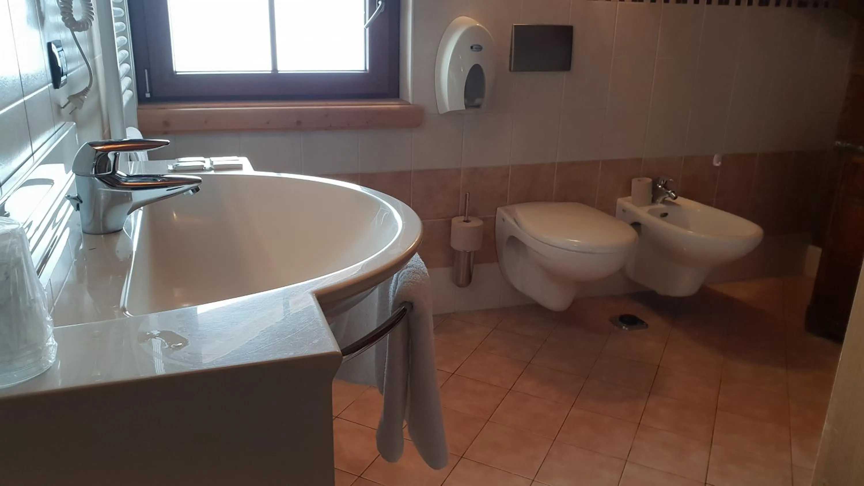 Toilet in Alpino Lodge Bivio