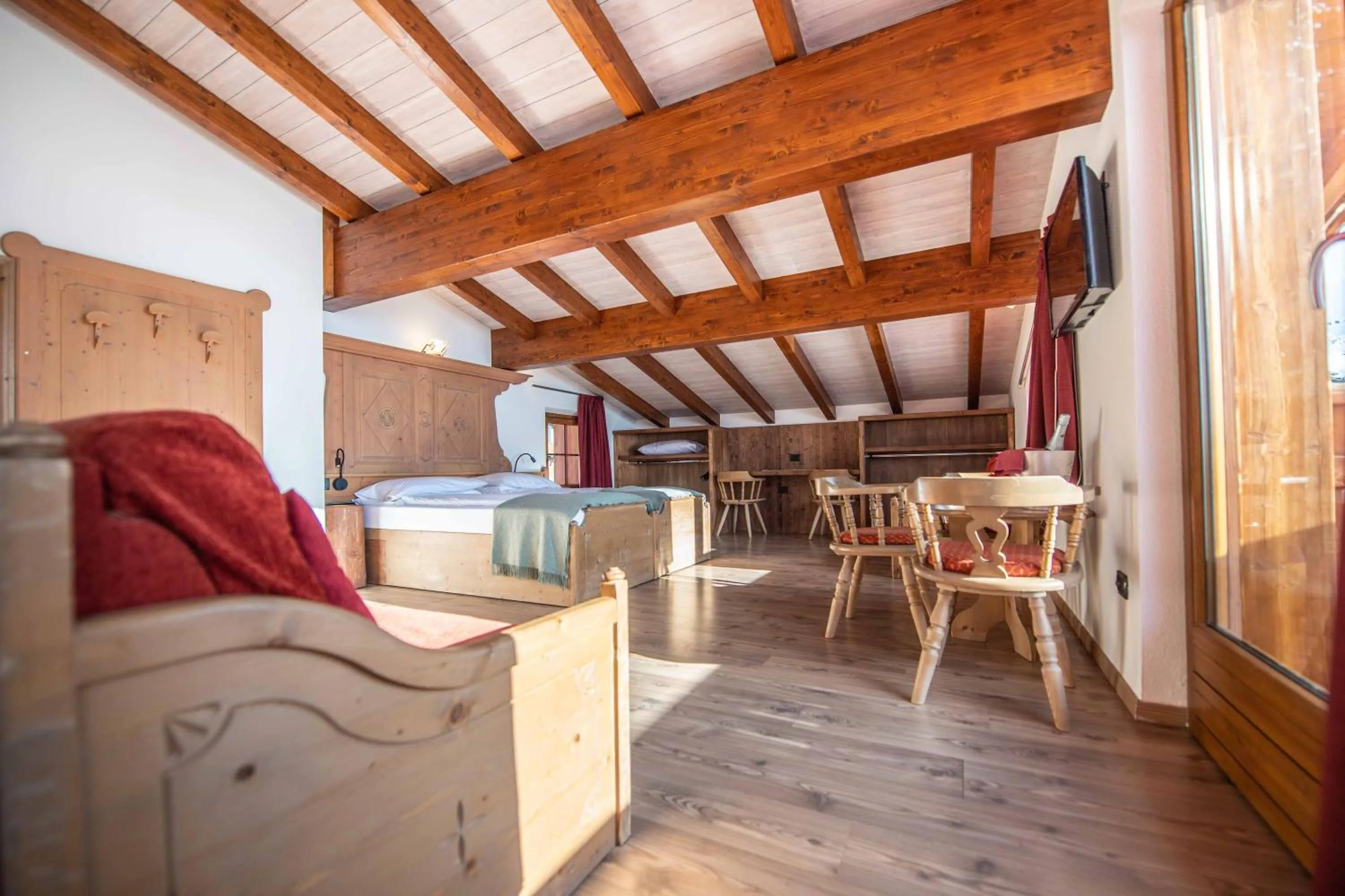 Living room in Alpino Lodge Bivio