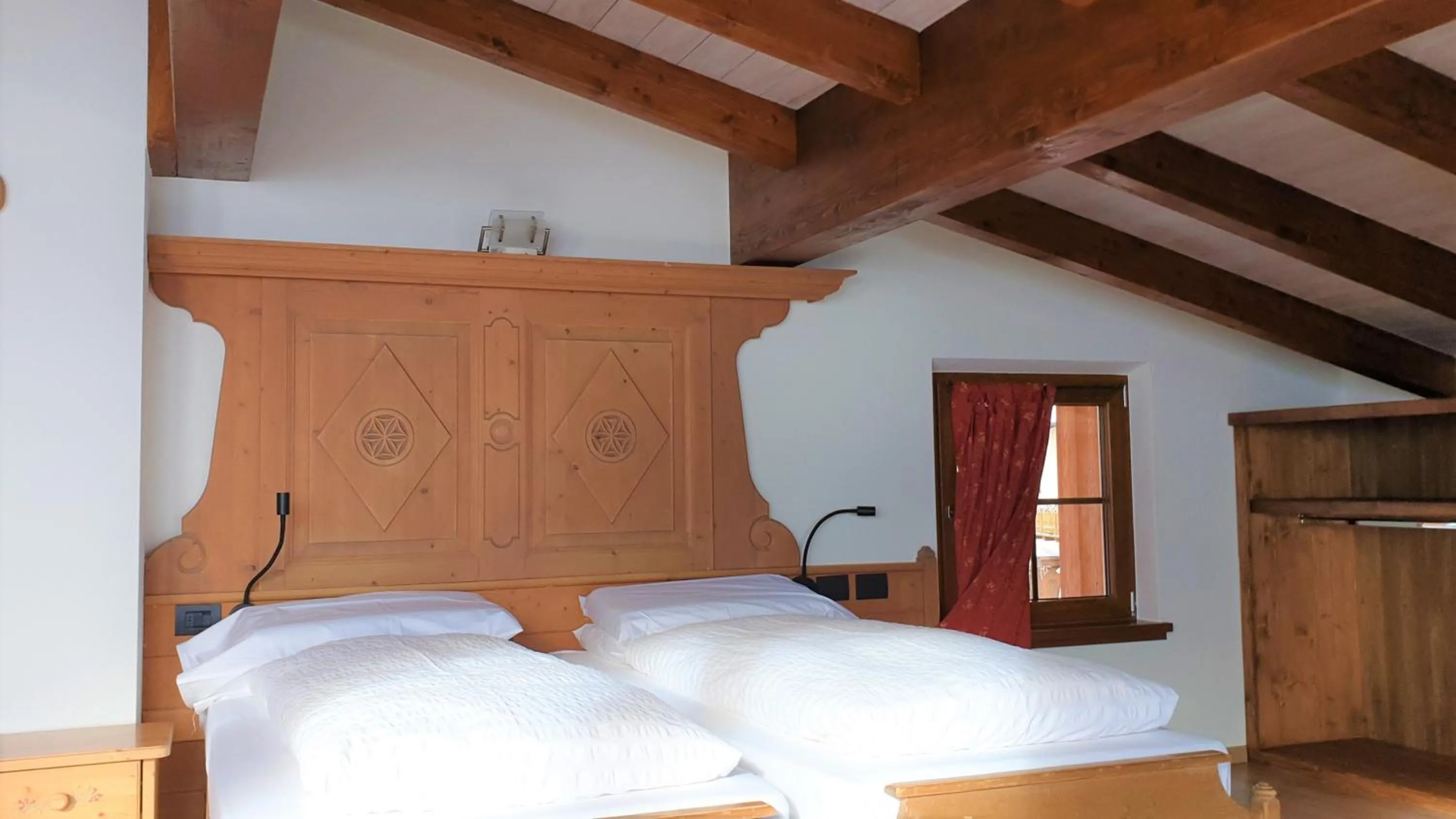 Bed in Alpino Lodge Bivio