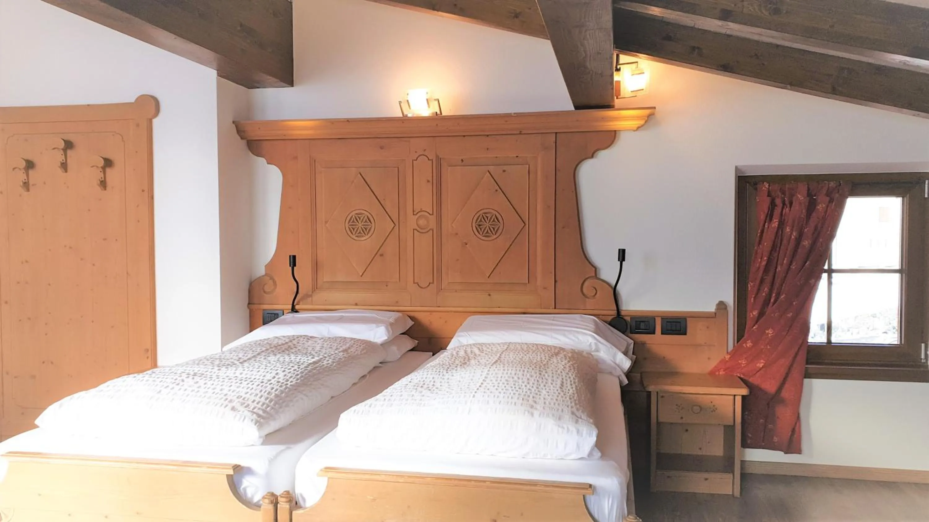 Bed in Alpino Lodge Bivio