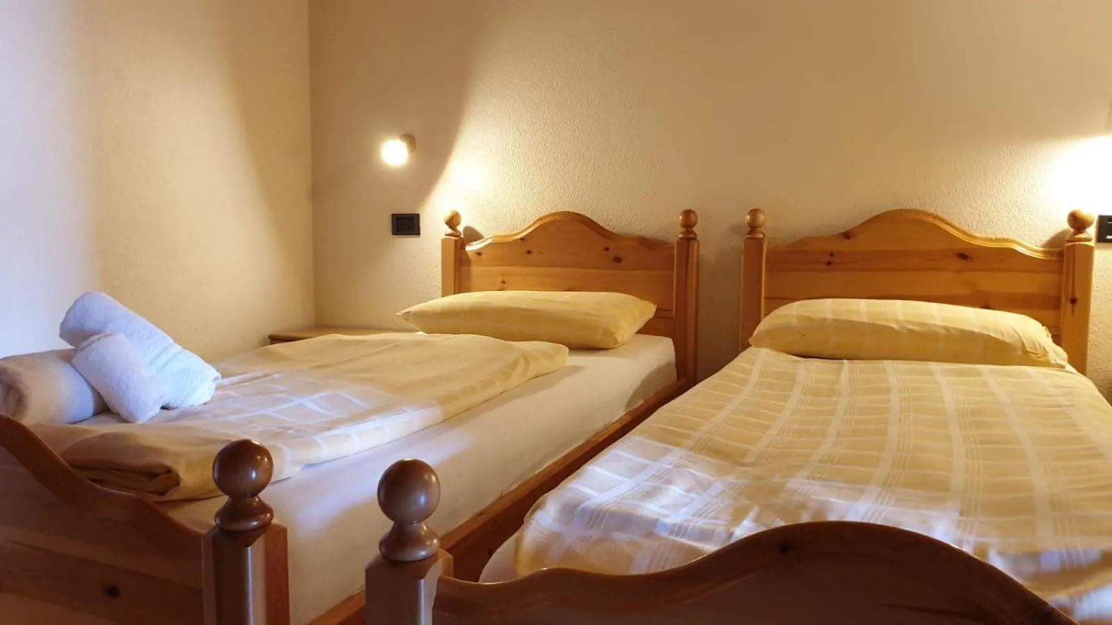 Bed in Alpino Lodge Bivio
