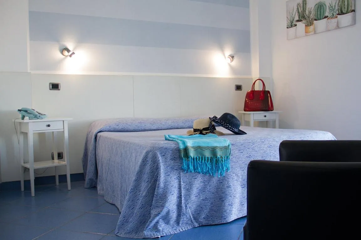 Bed in Hotel La Sorgente