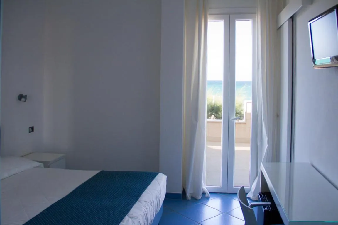 Bed in Hotel La Sorgente