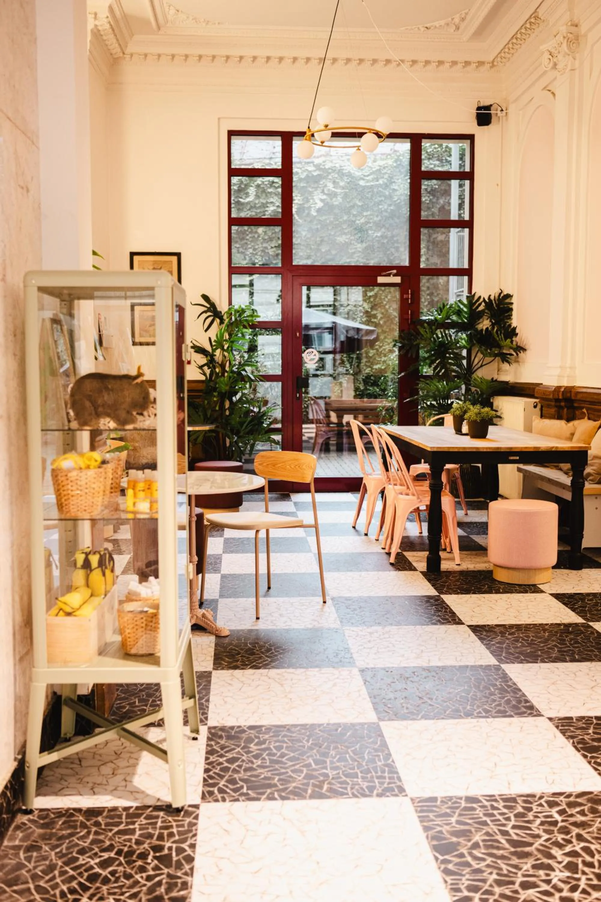 Lobby or reception in Wombat's City Hostel Leipzig