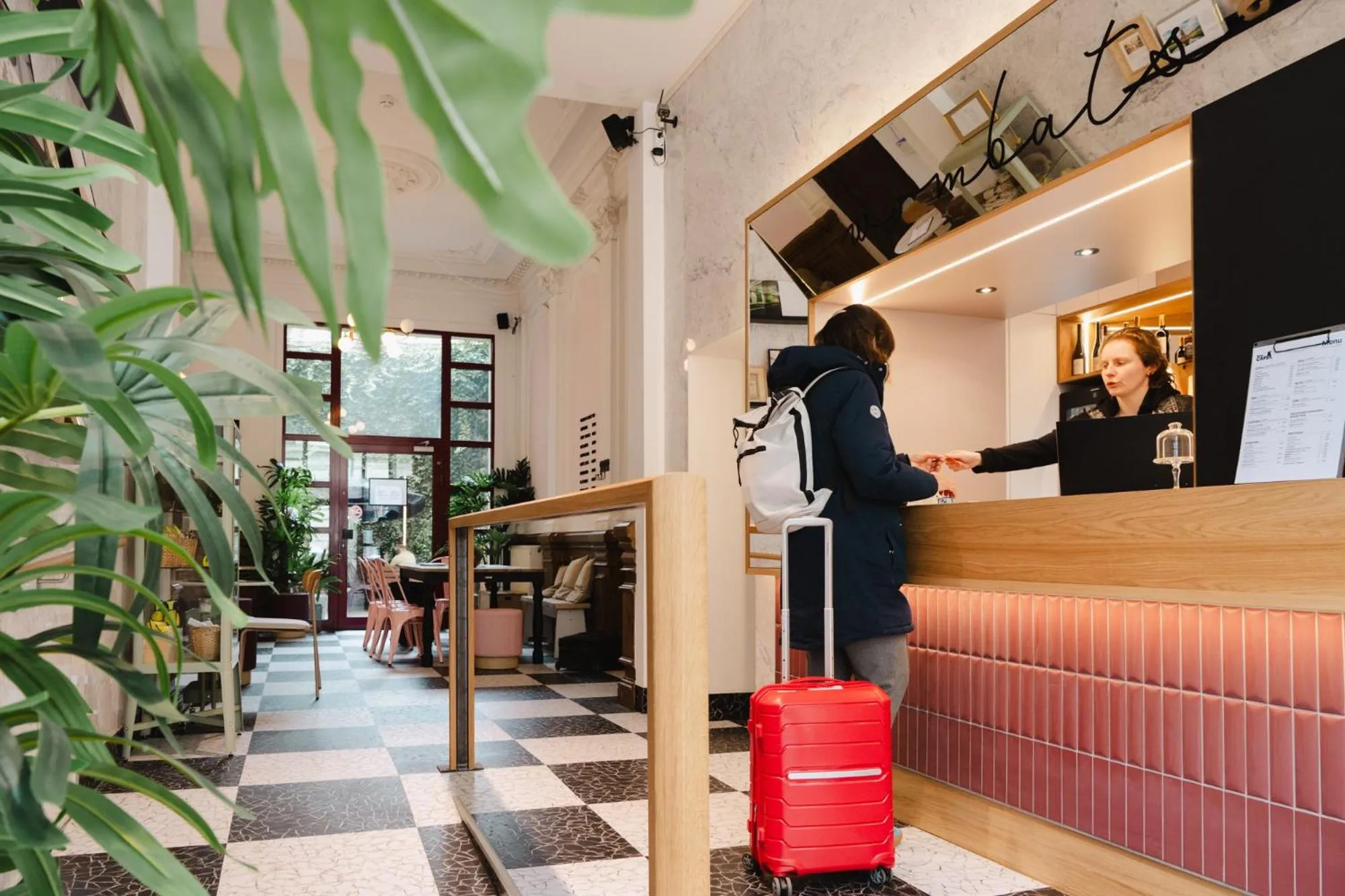 Lobby or reception in Wombat's City Hostel Leipzig