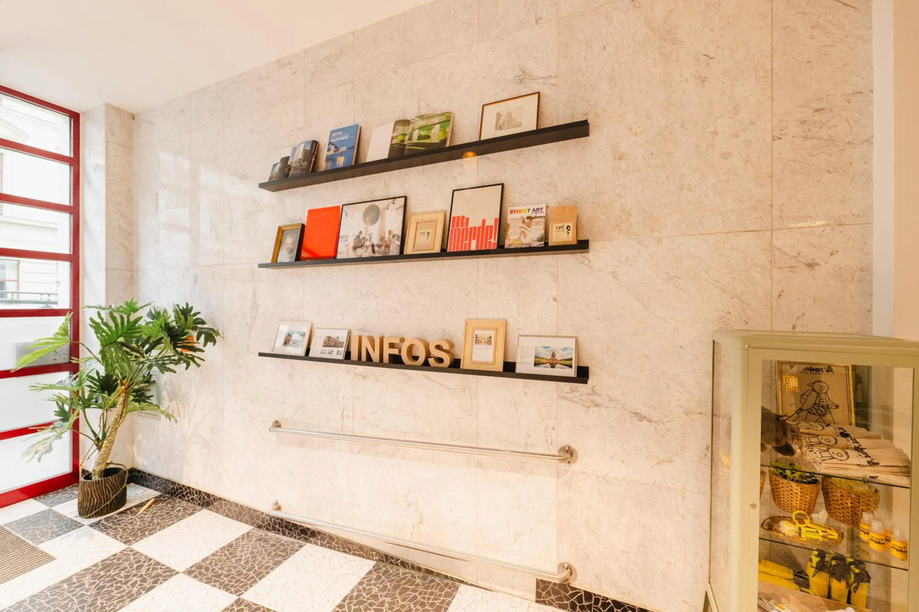 Lobby or reception in Wombat's City Hostel Leipzig