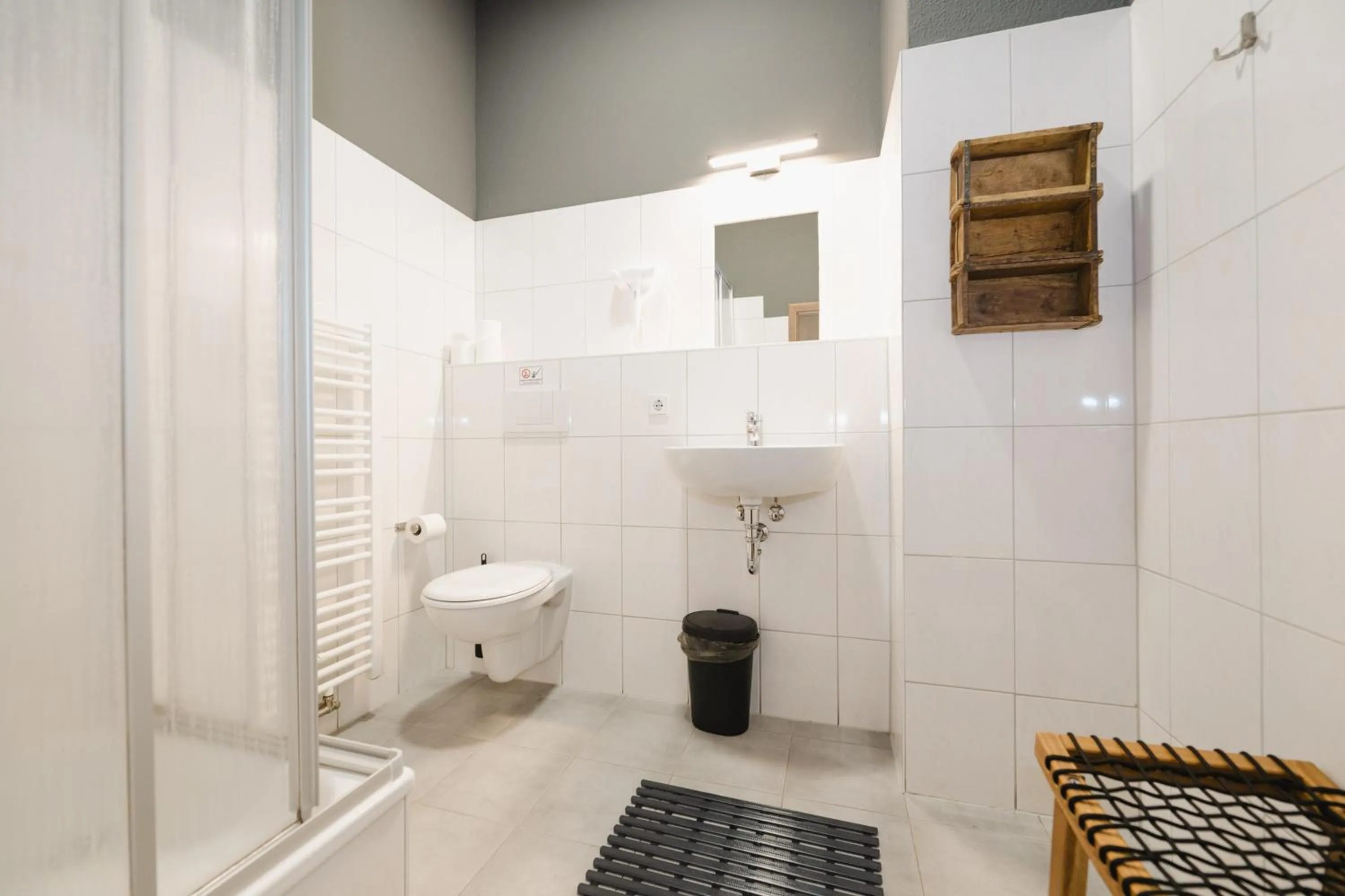 Bathroom in Wombat's City Hostel Leipzig